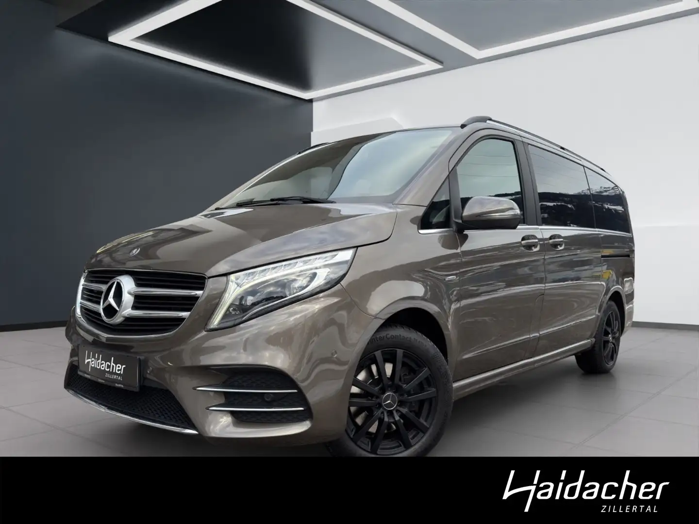 Mercedes-Benz V 220 d 4MATIC AVANTGARDE Lang AUT LED AMG PTS Grau - 1