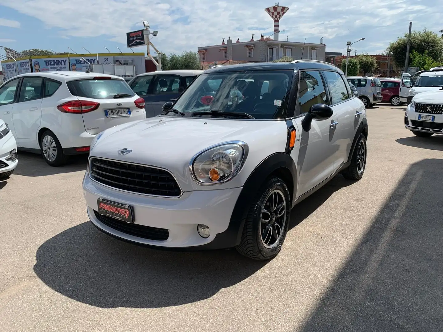MINI Cooper D Countryman Mini Countryman 1.6 Cooper D Blanc - 1
