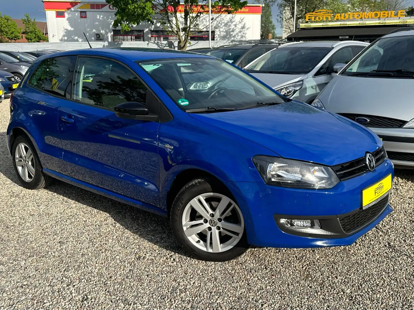 Volkswagen Polo V Match*SitzH*Klima*TÜV NEU Blau - 1