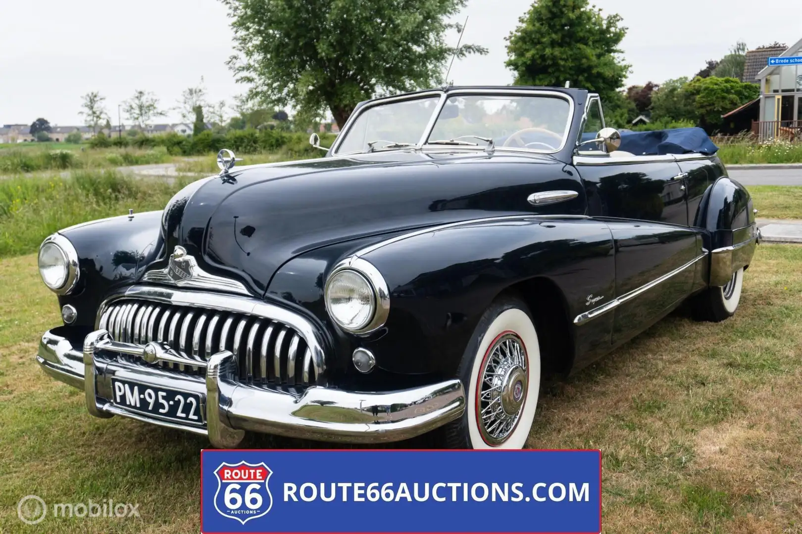 Buick Super Eight cabriolet | 1947 | Route 66 Auctions Чорний - 1