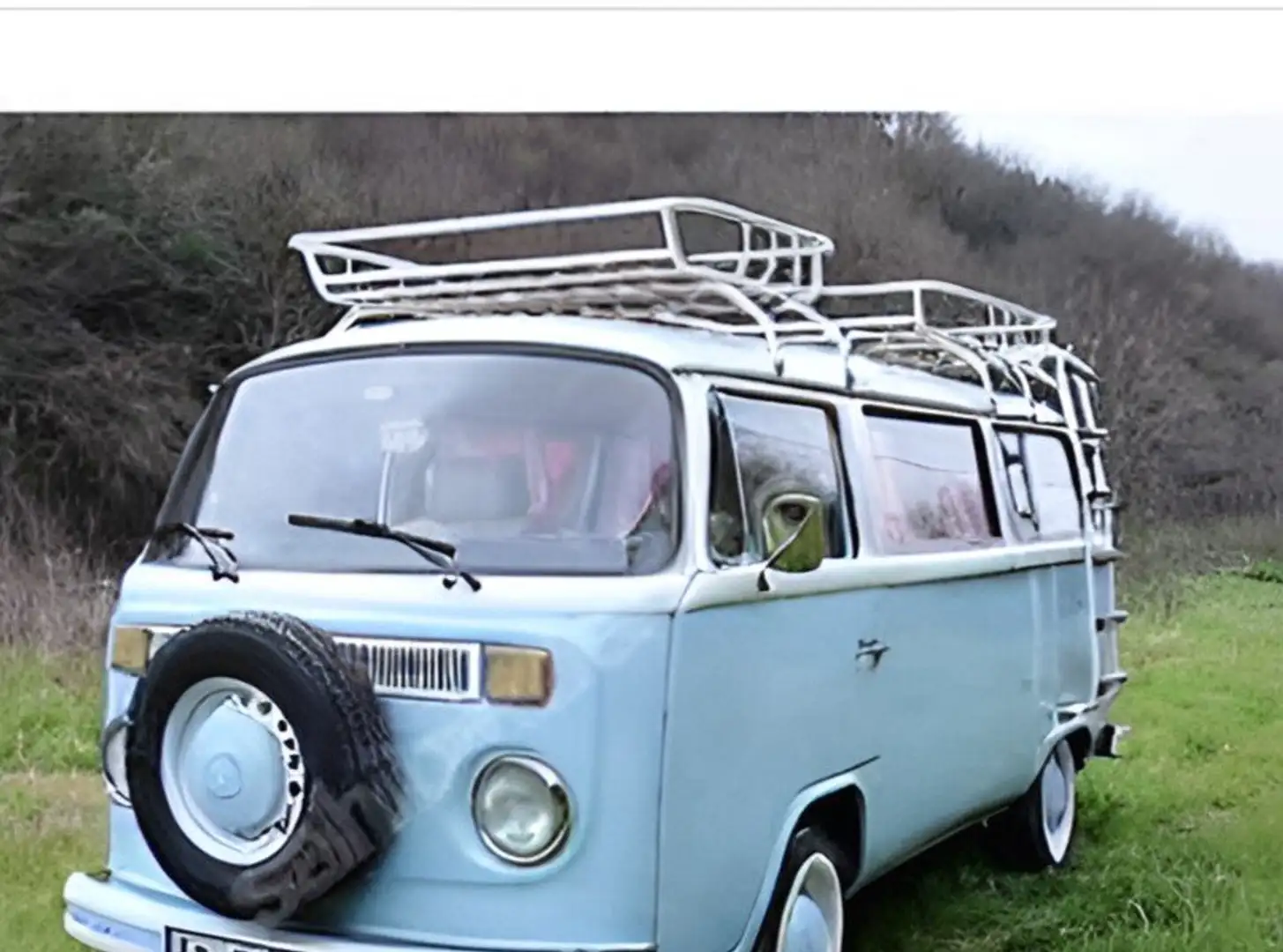 Volkswagen T2 Camper Blau - 1