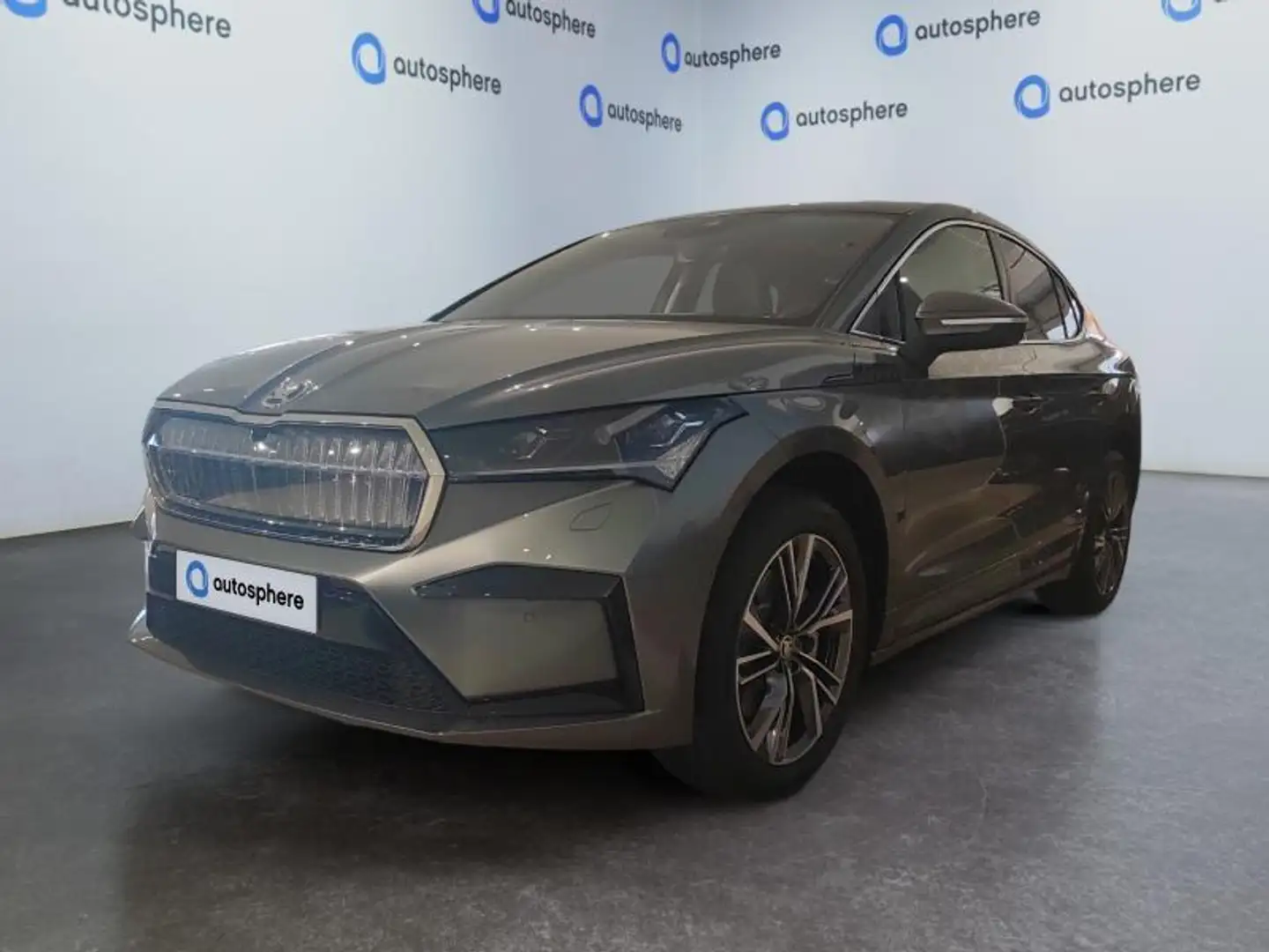 Skoda Enyaq iV 85 Corporate Grijs - 1