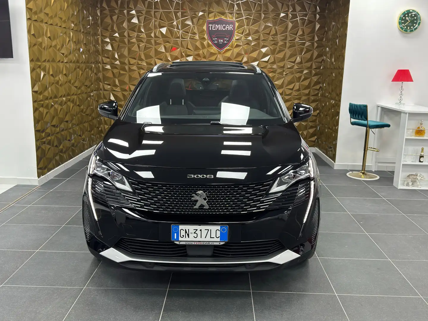 Peugeot 3008 3008 1.5 bluehdi GT s Schwarz - 2