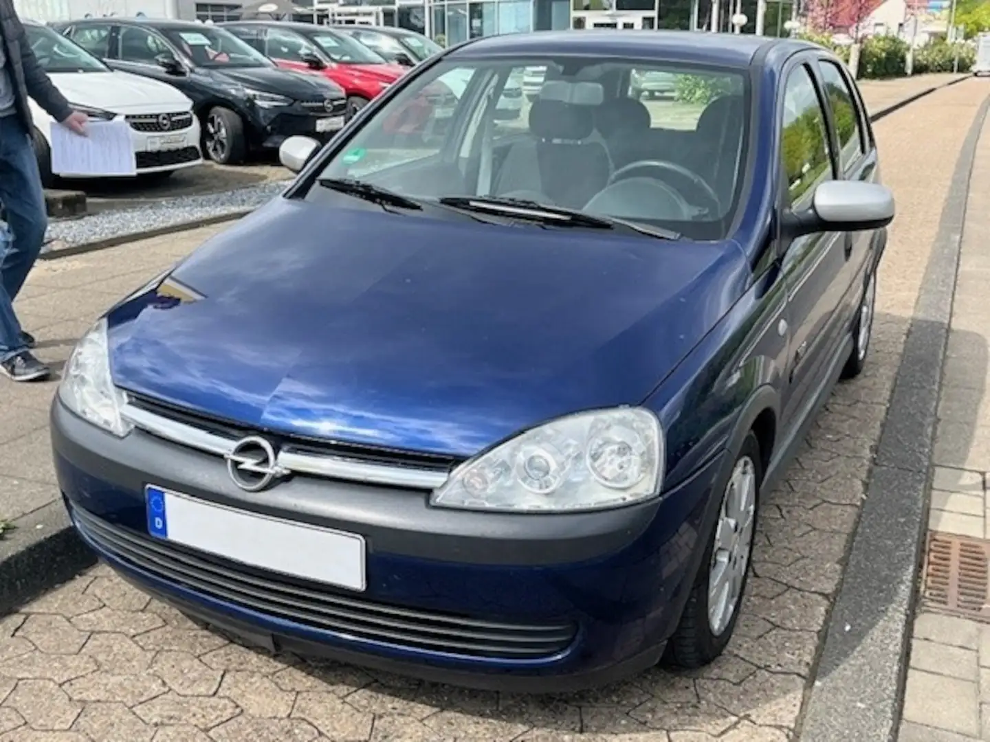 Opel Corsa NJoy-Allwetter,AHK,Verschltl. NEU,gepflegt Blue - 2