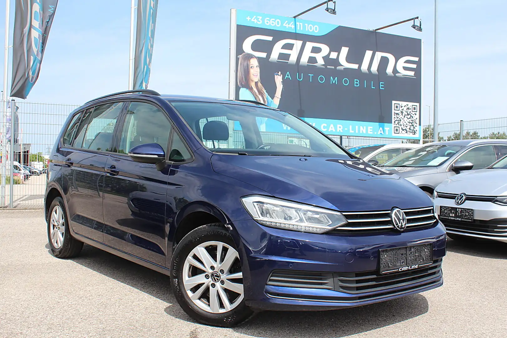 Volkswagen Touran Comf. 2,0 TDI DSG 7-Sitz LED Massage Navi ACC .... Blau - 1