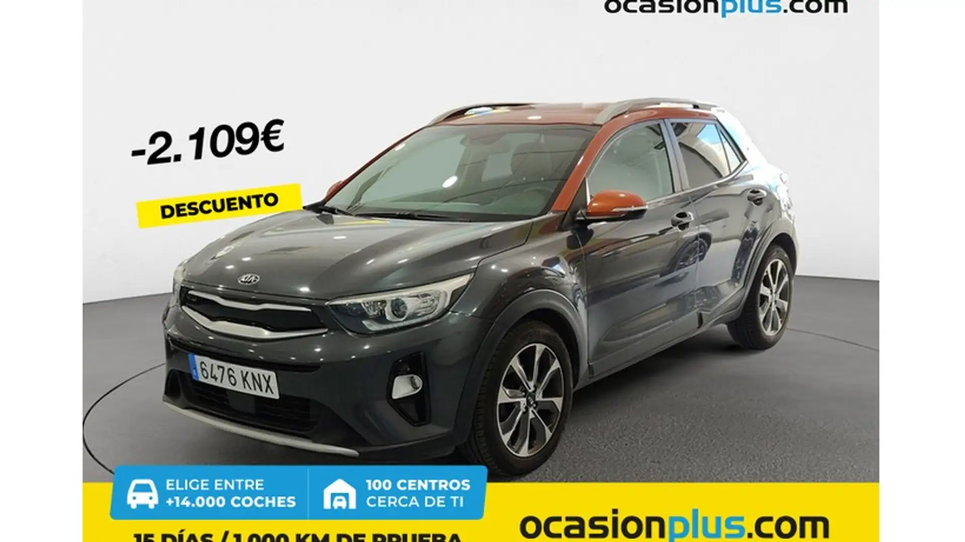 Kia Stonic 1.0 T-GDi Eco-Dynamic Tech DCT 120 Grey - 1