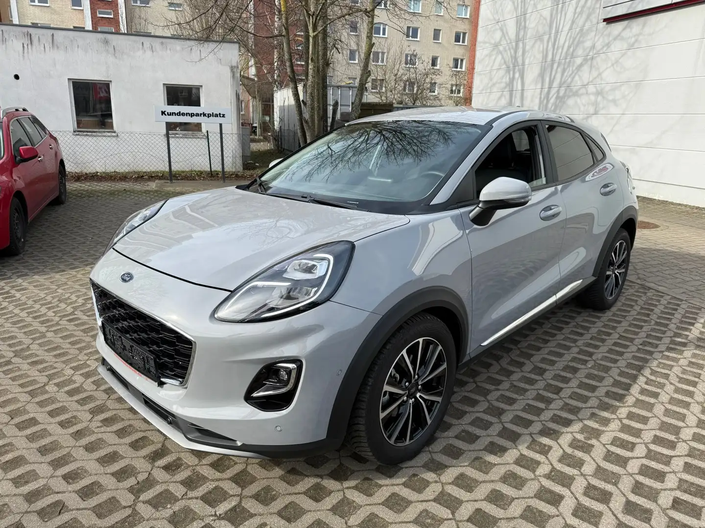 Ford Puma 1.0 EcoBoost Hybrid Aut.TITANIUMXelektr.Heckklappe Grau - 1