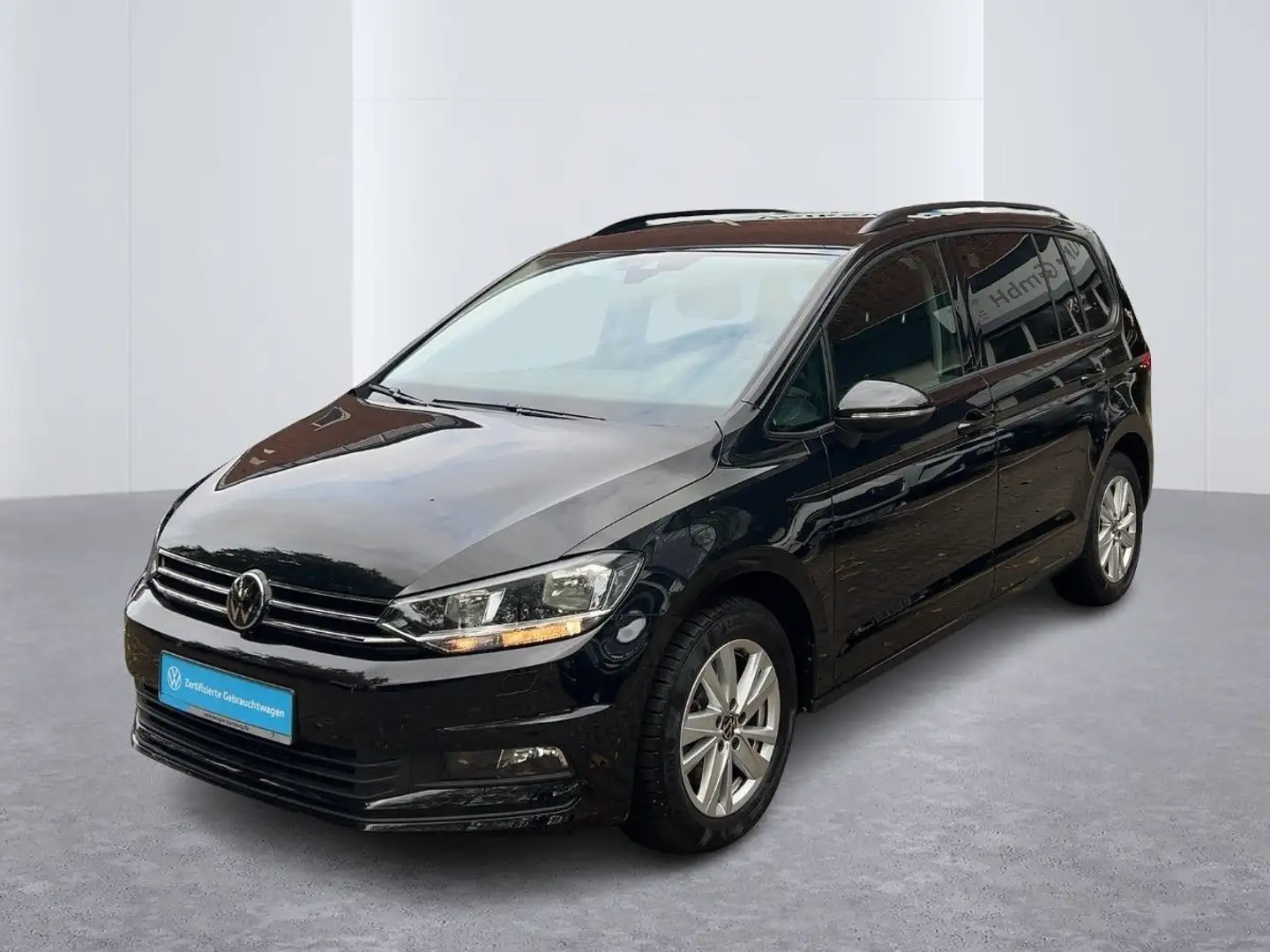 Volkswagen Touran 1.5 TSI DSG Comfortline 7-Sitzer AHK/NAVI Schwarz - 2