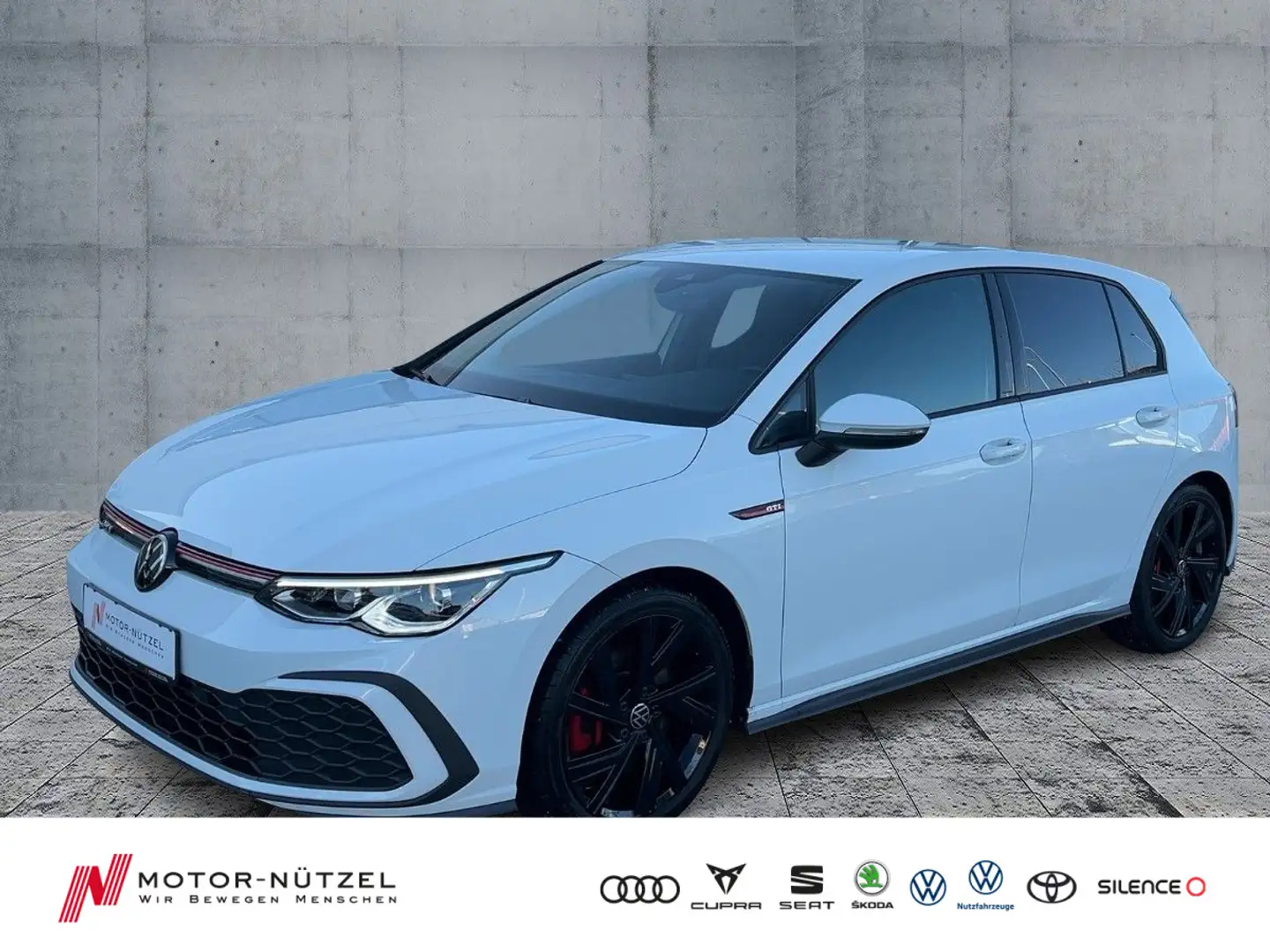 Volkswagen Golf GTI 2.0 TSI DSG LED+NAVI+2xPDC+ACC+SHZ+18" Weiß - 1