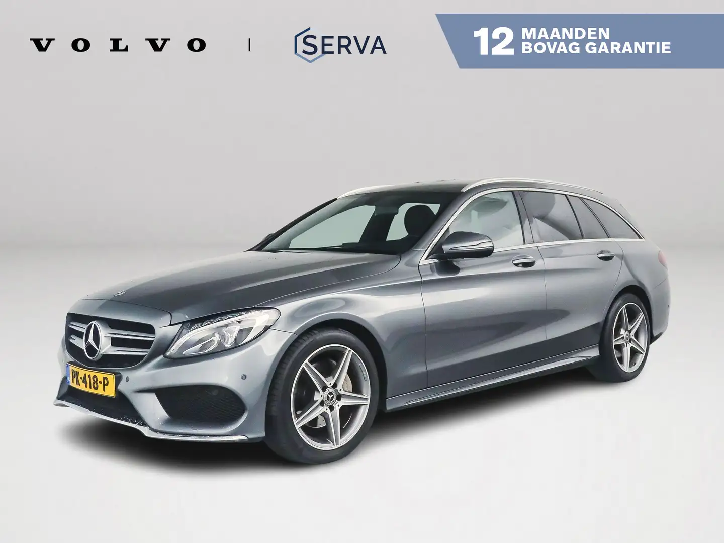 Mercedes-Benz C 180 Estate Aut. AMG Sport Edition | Parkeercamera | Bu Grau - 1