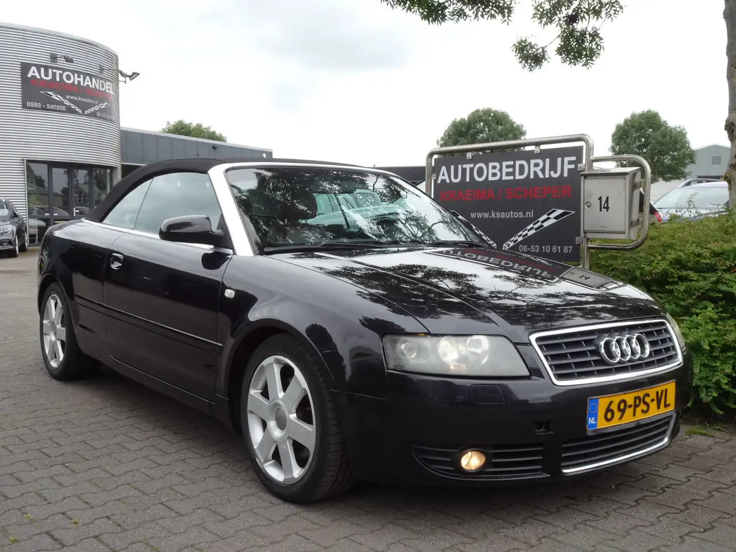 Audi A4 Cabriolet 3.0 V6 Pro Line Autom Noir - 1