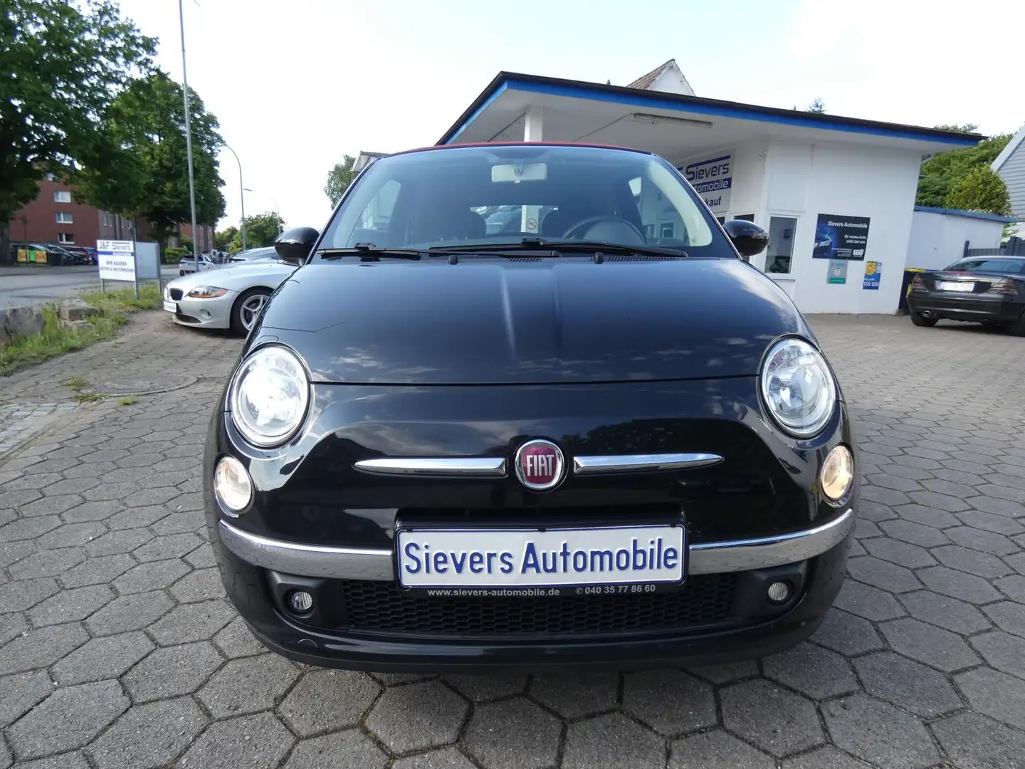 Fiat 500C 500 C 1.2 Lounge Cabrio Klima PDC Ganzjahresreifen Negro - 2