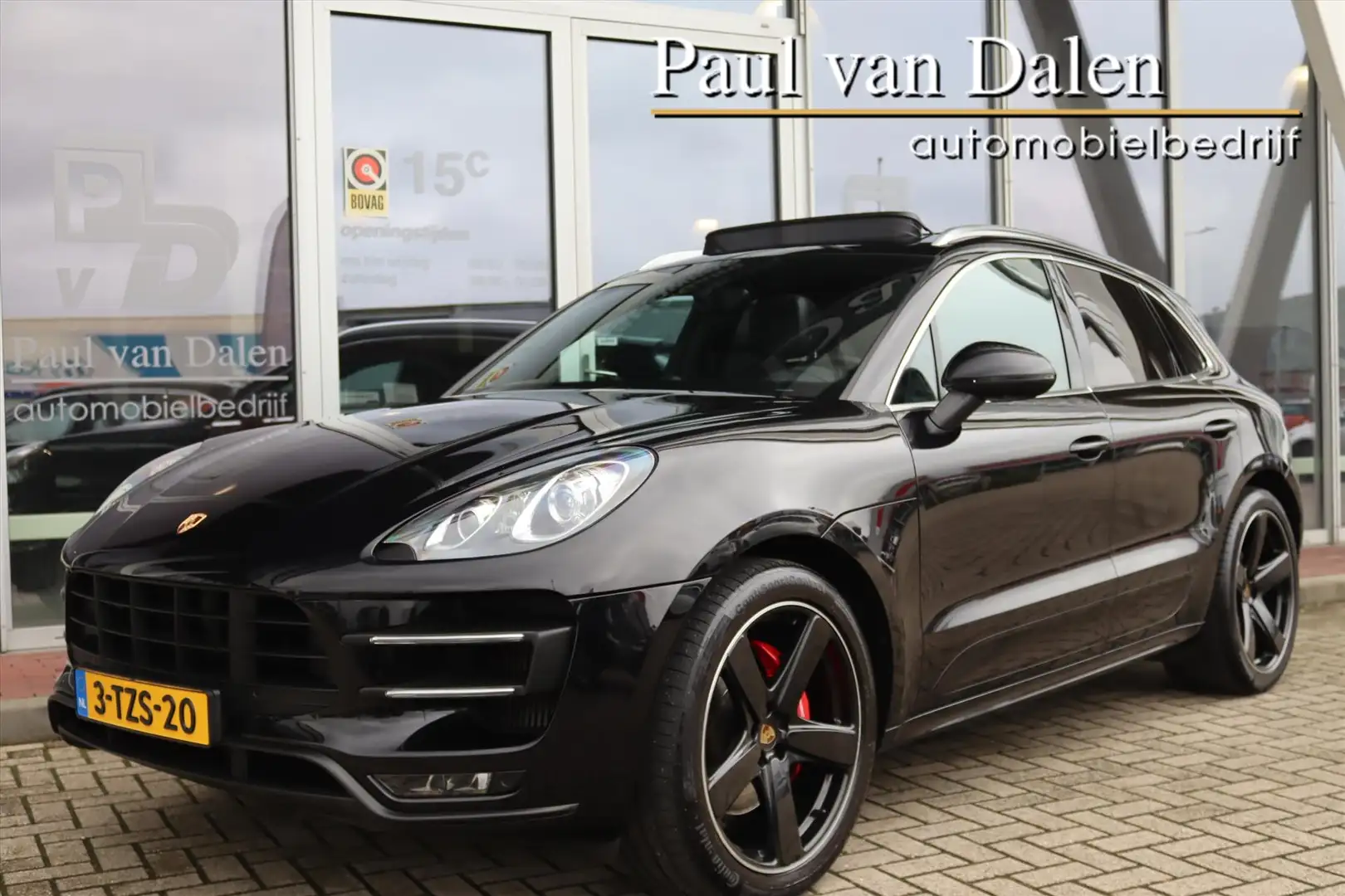 Porsche Macan 3.6 TURBO 400PK Panoramadak | 21 Inch | Luchtverin Negro - 1
