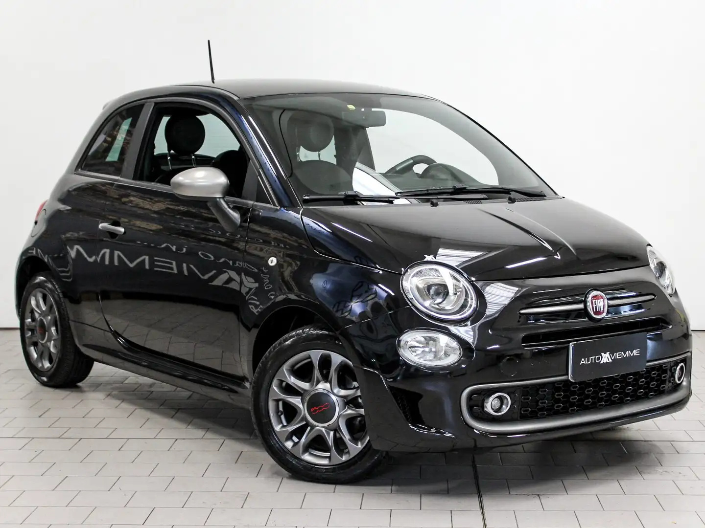 Fiat 500 1.2 S 69cv Zwart - 2