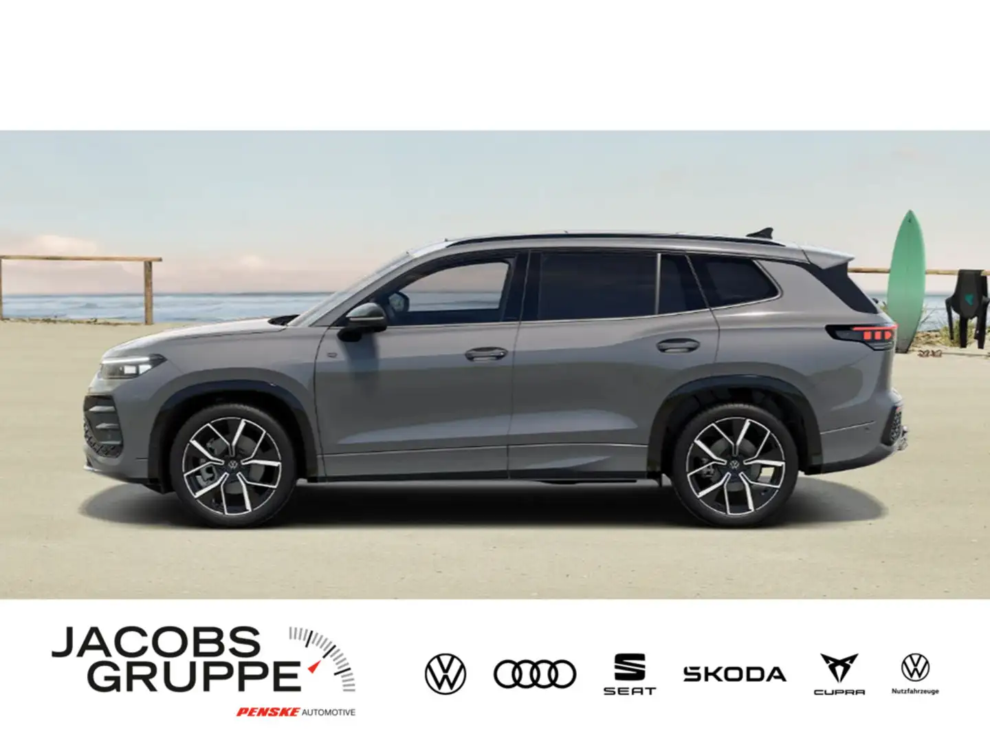 Volkswagen Tayron R-line 2.0 TDI 4M UVP 71.585EUR + Überführung Grau - 2