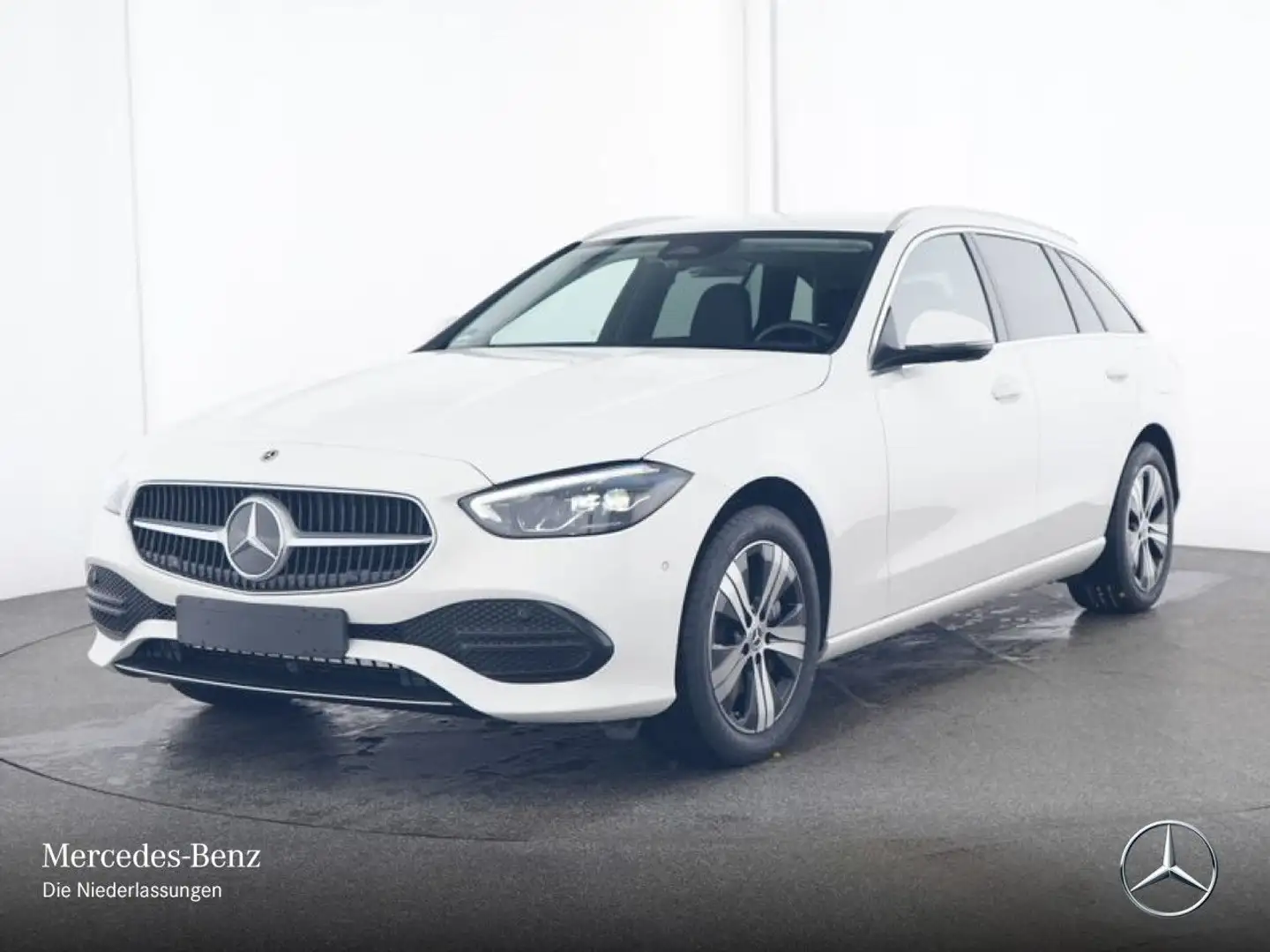 Mercedes-Benz C 300 e T AVANTG+LED+KAMERA+TOTW+KEYLESS+9G Weiß - 2