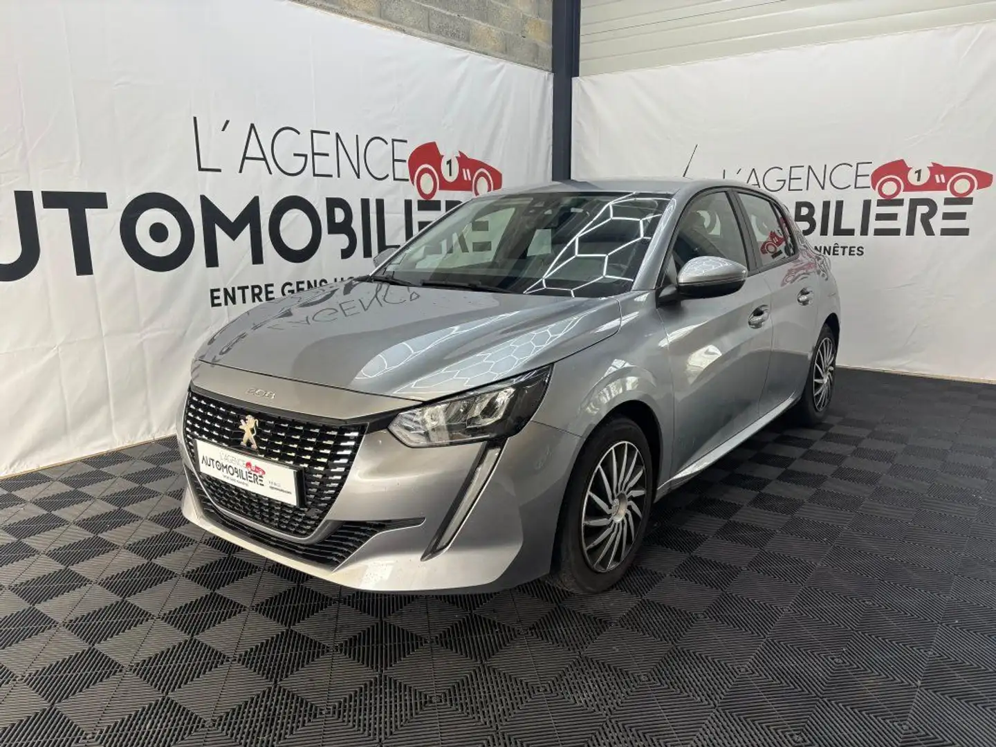 Peugeot 208 1.2 Essence 75ch Active Gris - 2