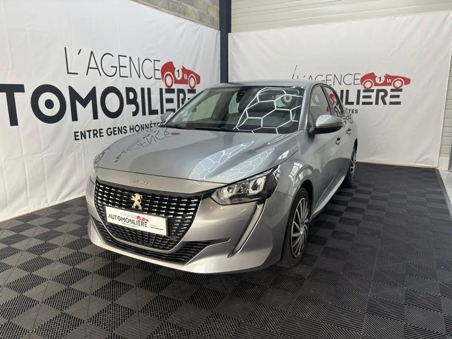 Peugeot 208 1.2 Essence 75ch Active Gris - 1