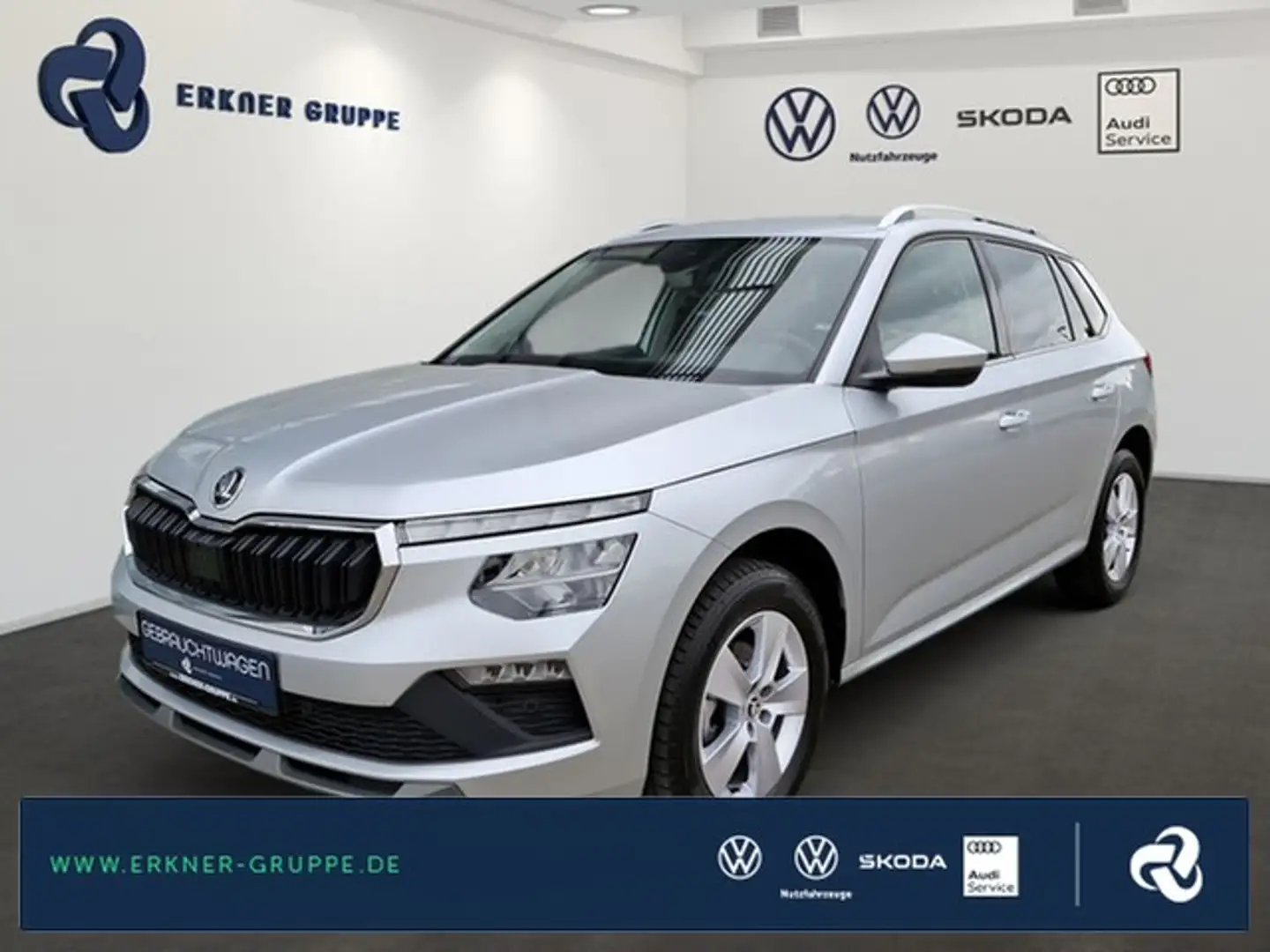 Skoda Kamiq 1.0TSI DSG Selection LED+KAM+TEMPO+SITZHZ+EPH+++ Grau - 1