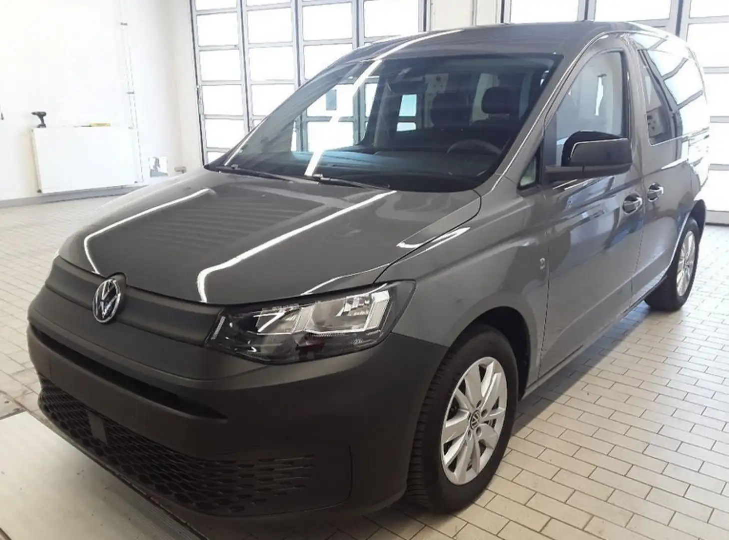 Volkswagen Caddy 2.0 TDI KAMERA+KLIMA+AHK+ALU 16"+PDC Grau - 1