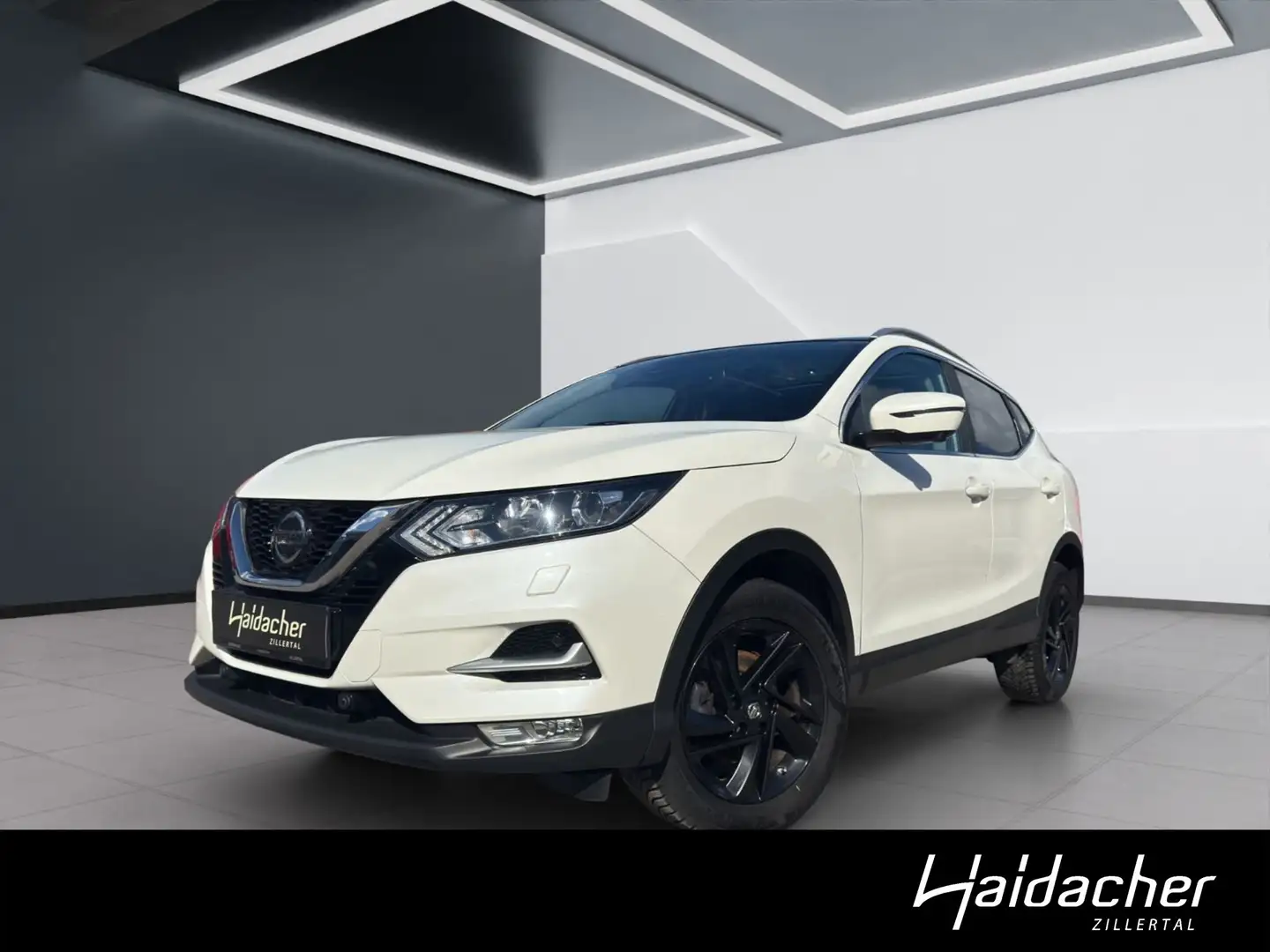 Nissan Qashqai 1.3 DIG-T N-Connecta Ambi Navi RKam PTS Weiß - 1