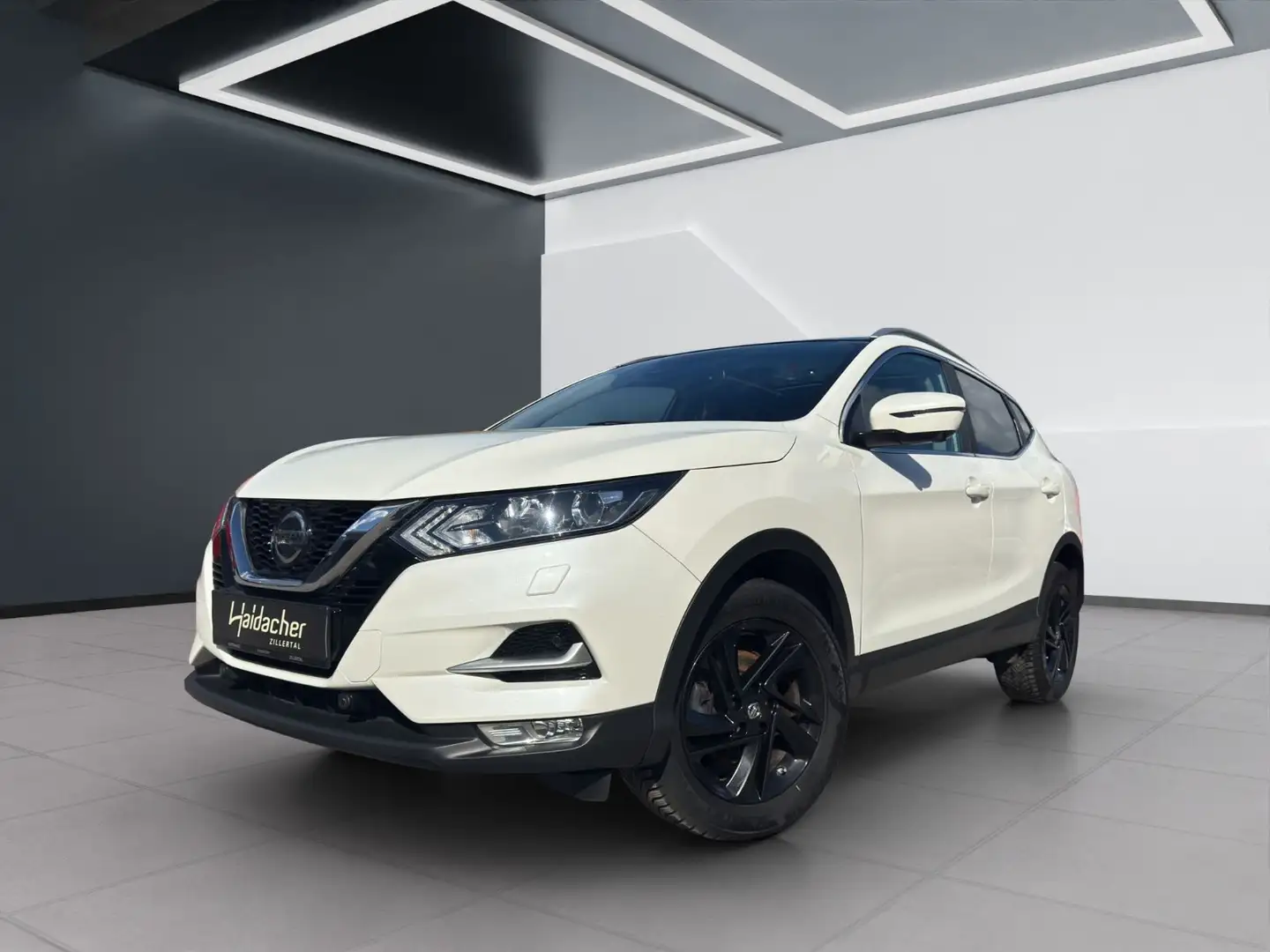 Nissan Qashqai 1.3 DIG-T N-Connecta Ambi Navi RKam PTS Weiß - 2