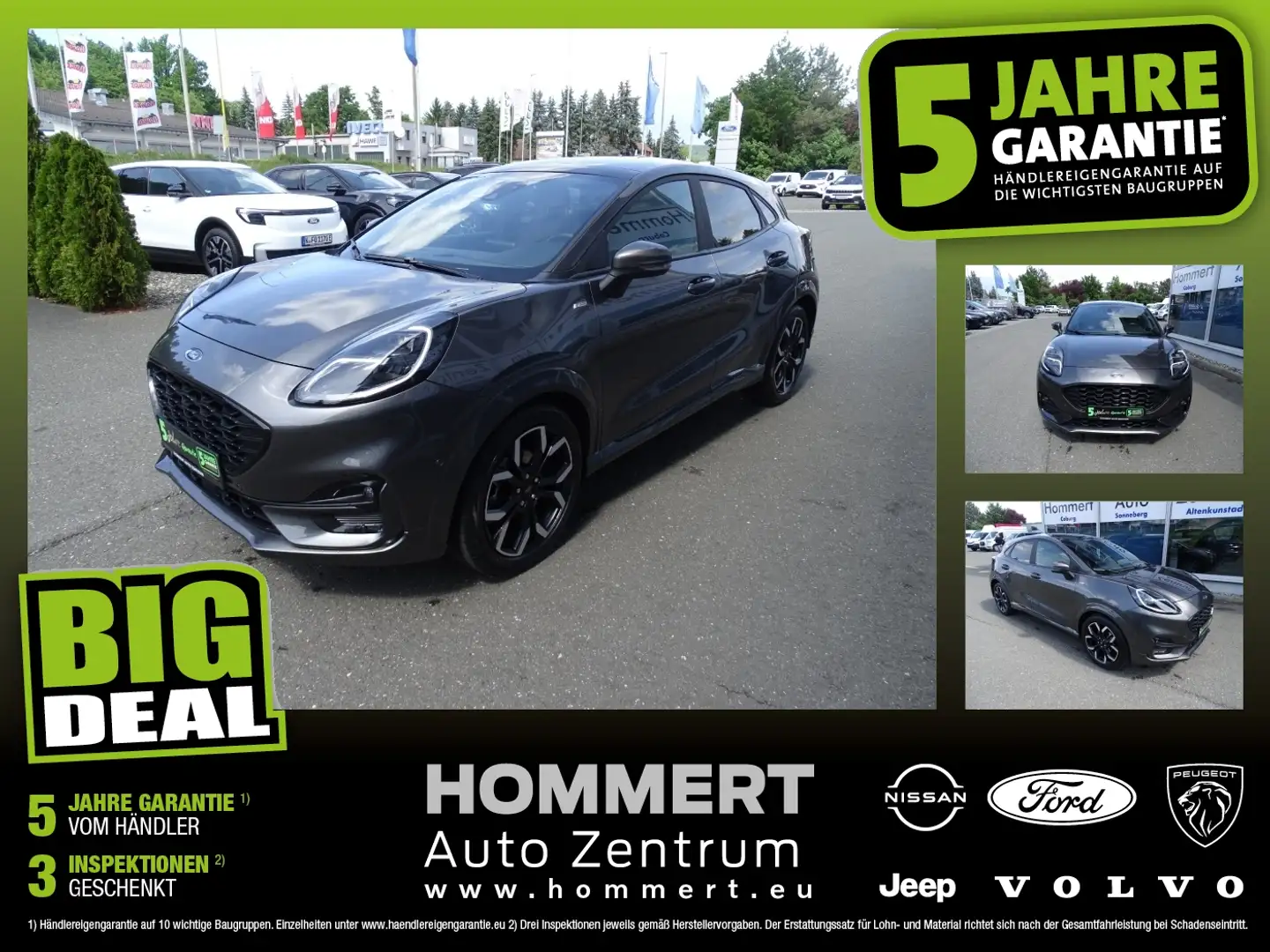 Ford Puma 1.0 EcoBoost ST-Line X AHK - ALU - Navi Gris - 1