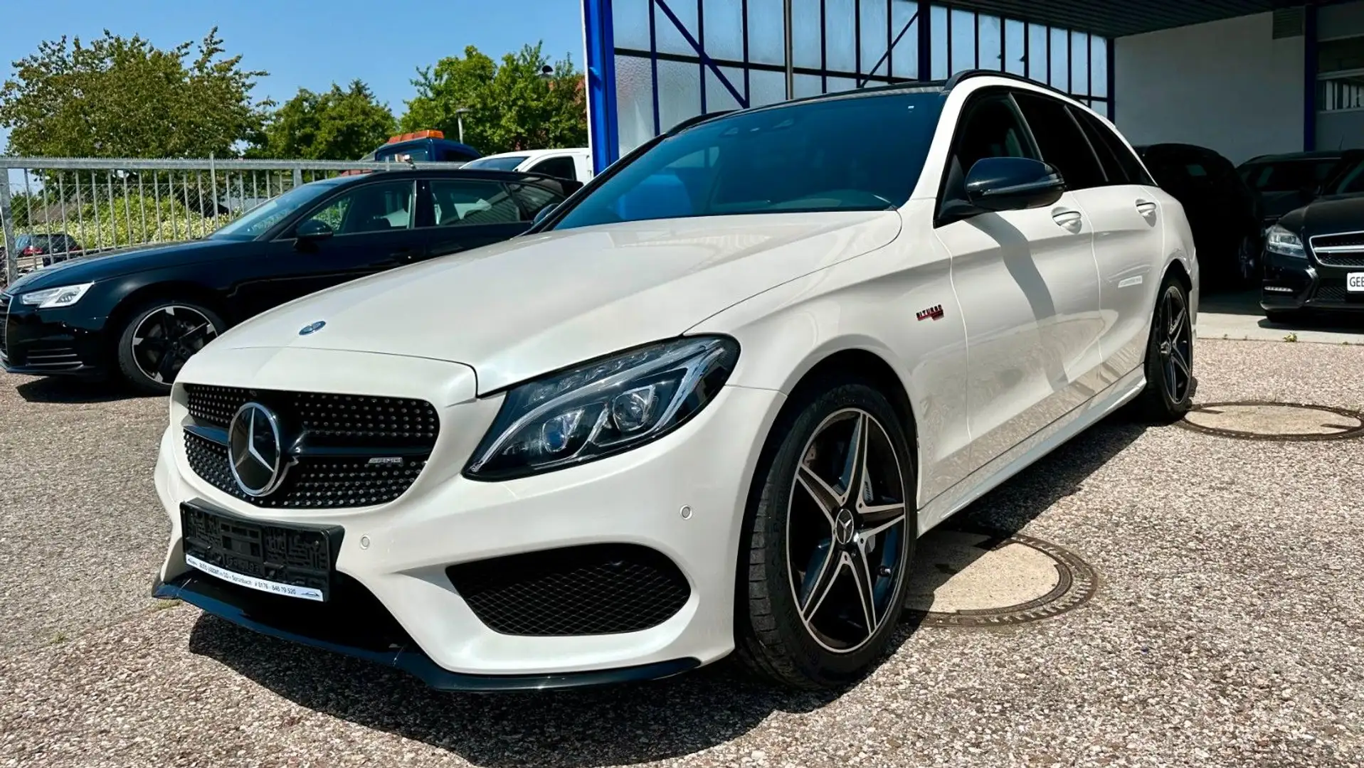 Mercedes-Benz C 43 AMG T AMG 4Matic / Night / Perf.Sitze / 360° Beyaz - 2