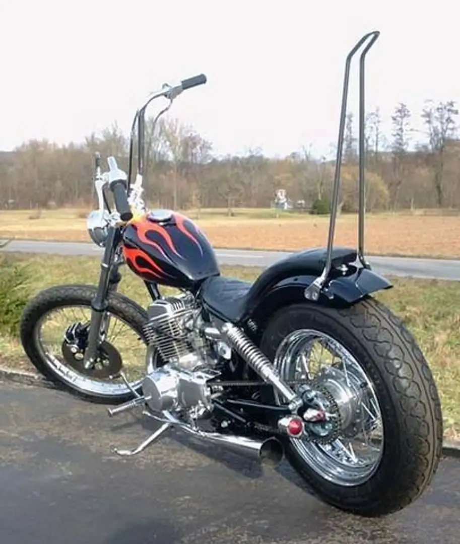 Honda CB 125 Umbau zum Kinder-Chopper Czarny - 2