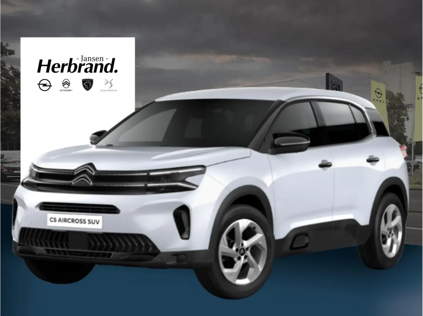 Citroen C5 Aircross Hybrid 145 ë-DCS6 PLUS Weiß - 1