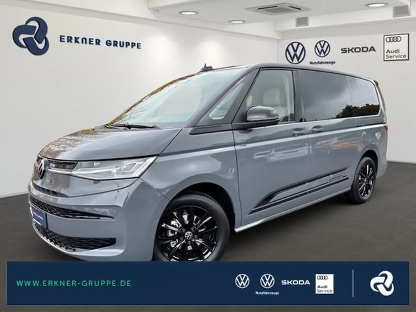 Volkswagen T7 Multivan 2.0TDI Edition lang +AZV+NAVI+StHZ+ Nero - 1