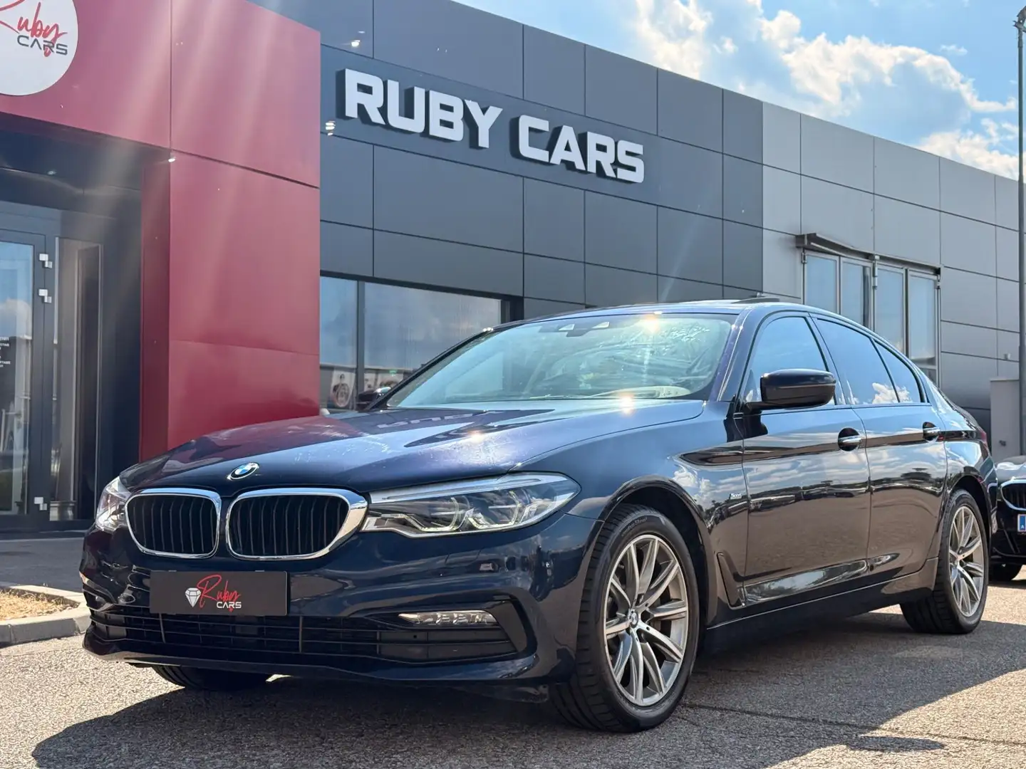 BMW 530 5er - 530 d xDrive Sport Line Blau - 1