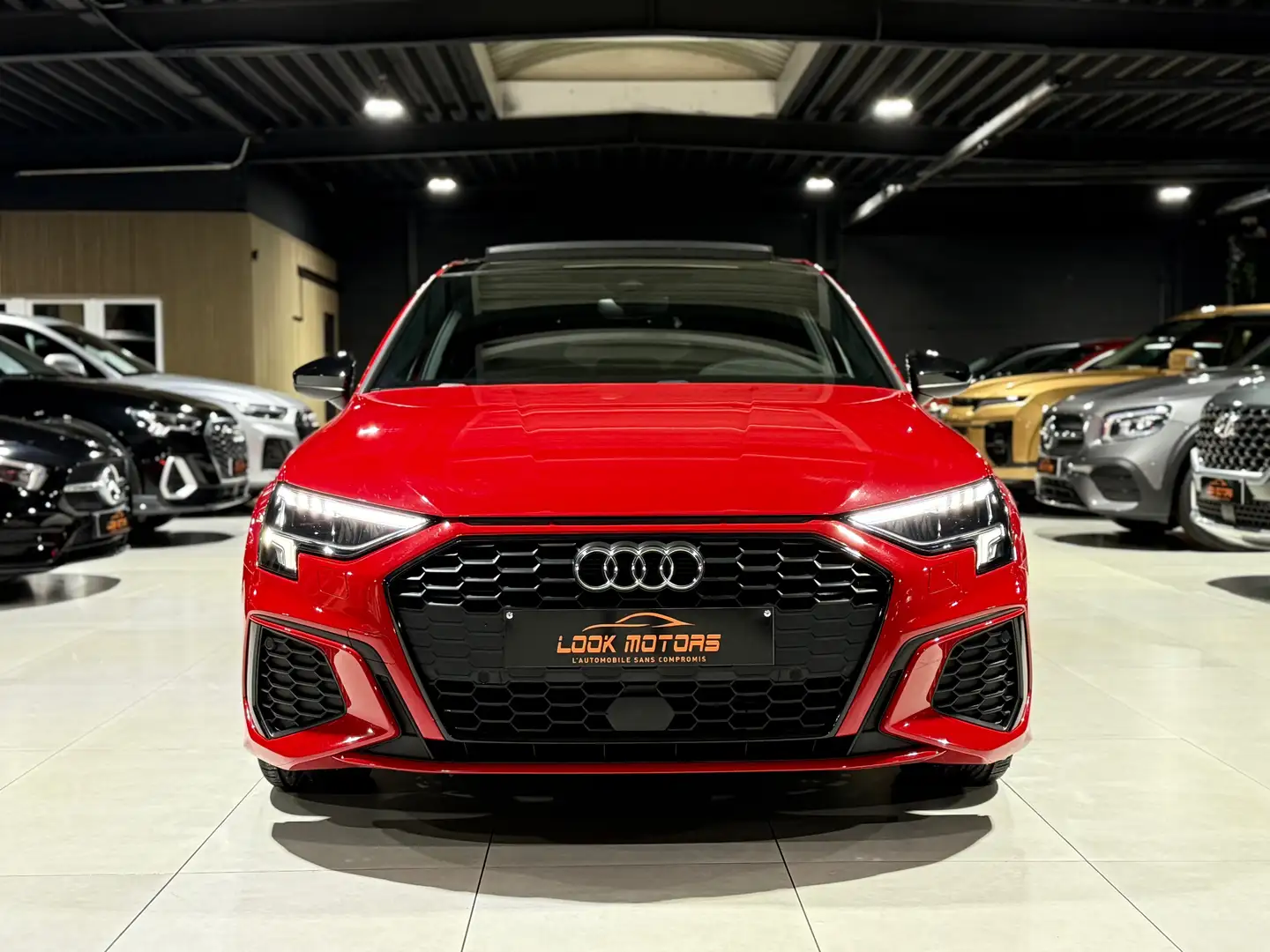 Audi A3 S line 35TFSI S tronic 150cv Cockpit Pano LED FULL Rot - 2