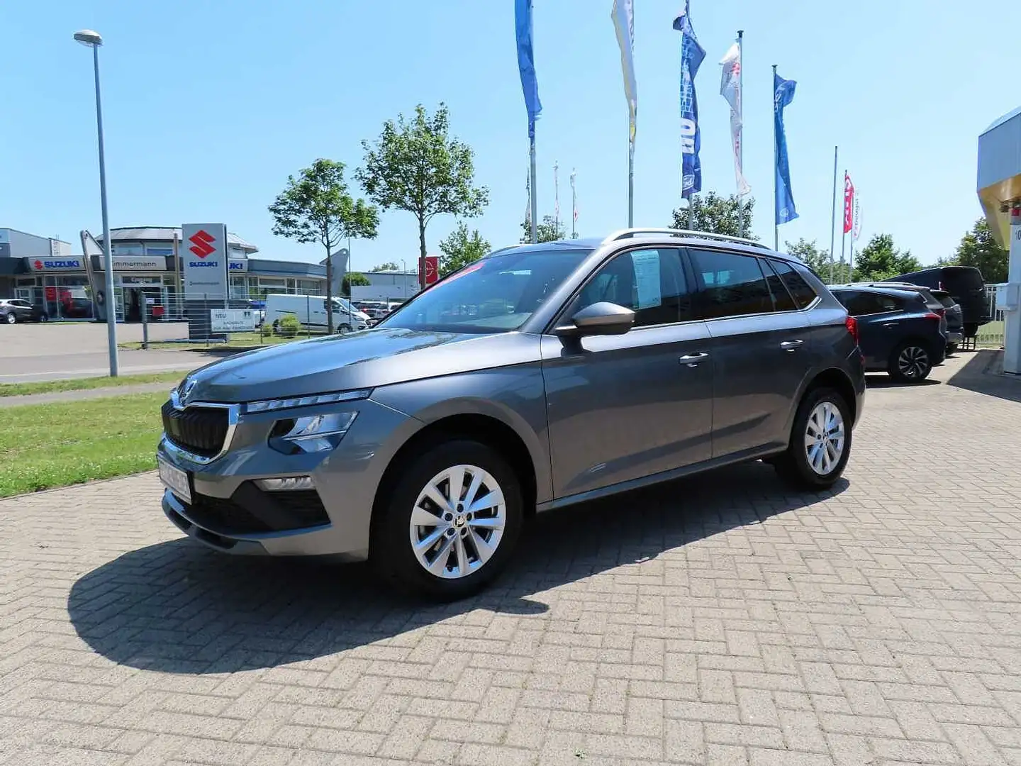 Skoda Kamiq Aut. Select.  LED+RFK+ACC+EL.H.-KLAPPE+SHZ Gris - 2