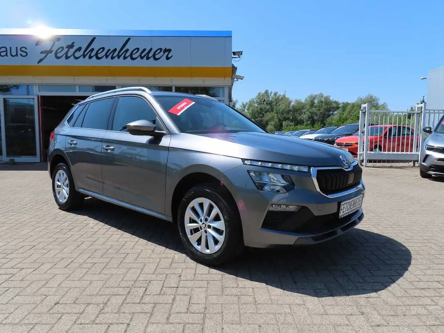 Skoda Kamiq Aut. Select.  LED+RFK+ACC+EL.H.-KLAPPE+SHZ Gris - 1