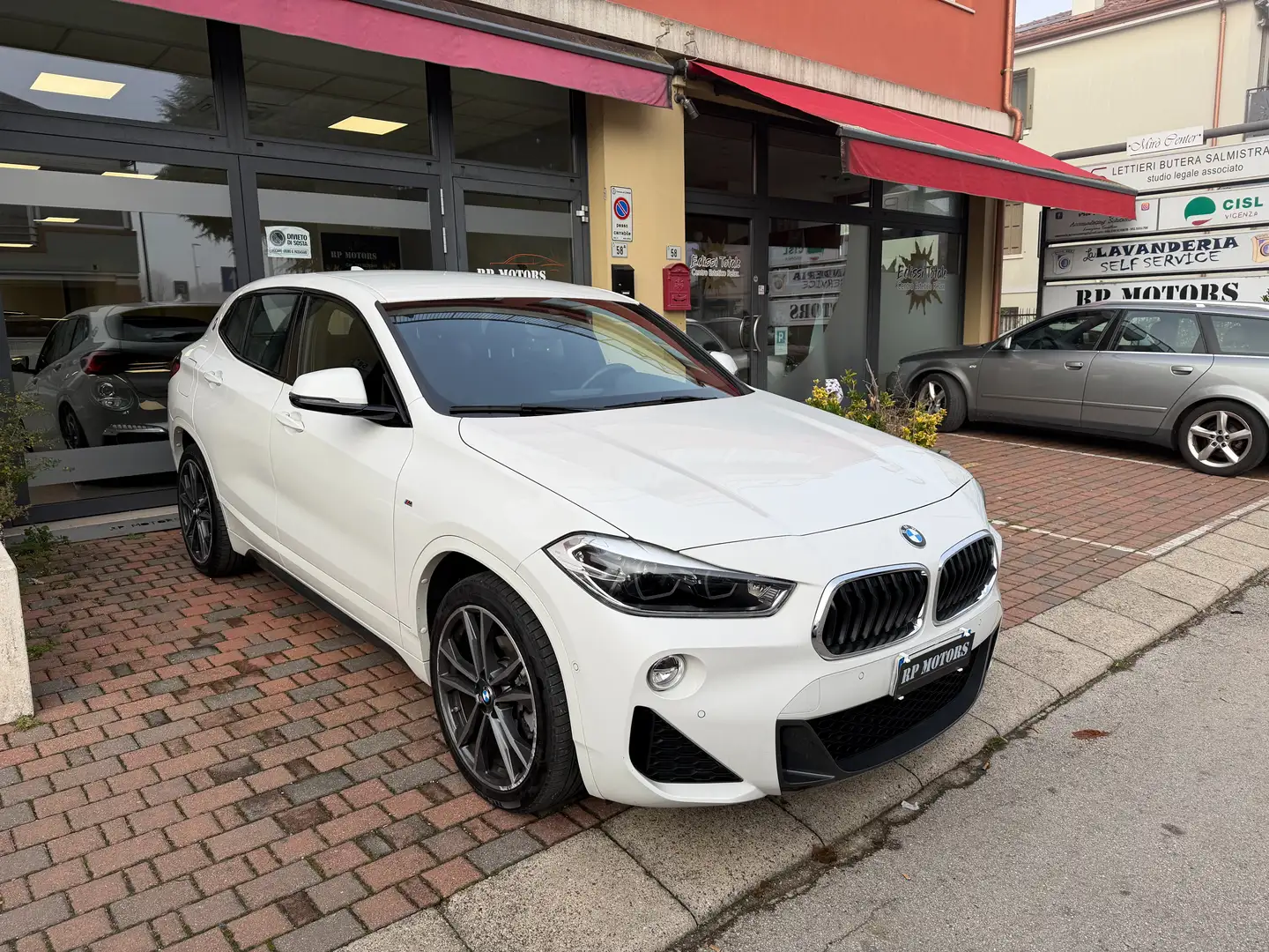 BMW X2 Sdrive18d Msport auto Bianco - 1