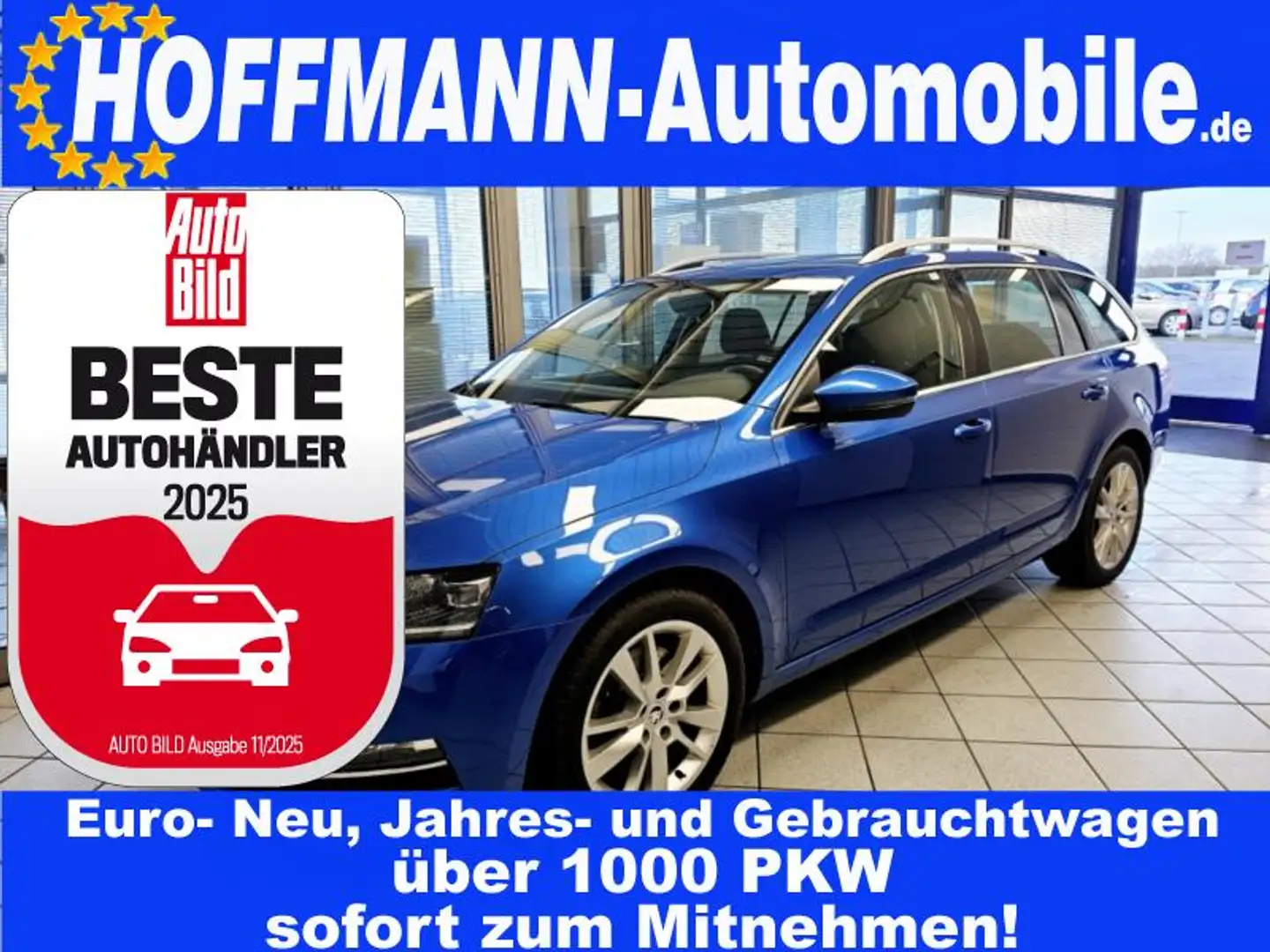 Skoda Octavia Style LED,Klimaautomatik,Navi,SH Blau - 1