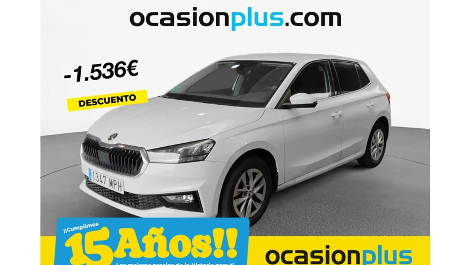 Skoda Fabia 1.0 TSI Selection 70kW Wit - 1