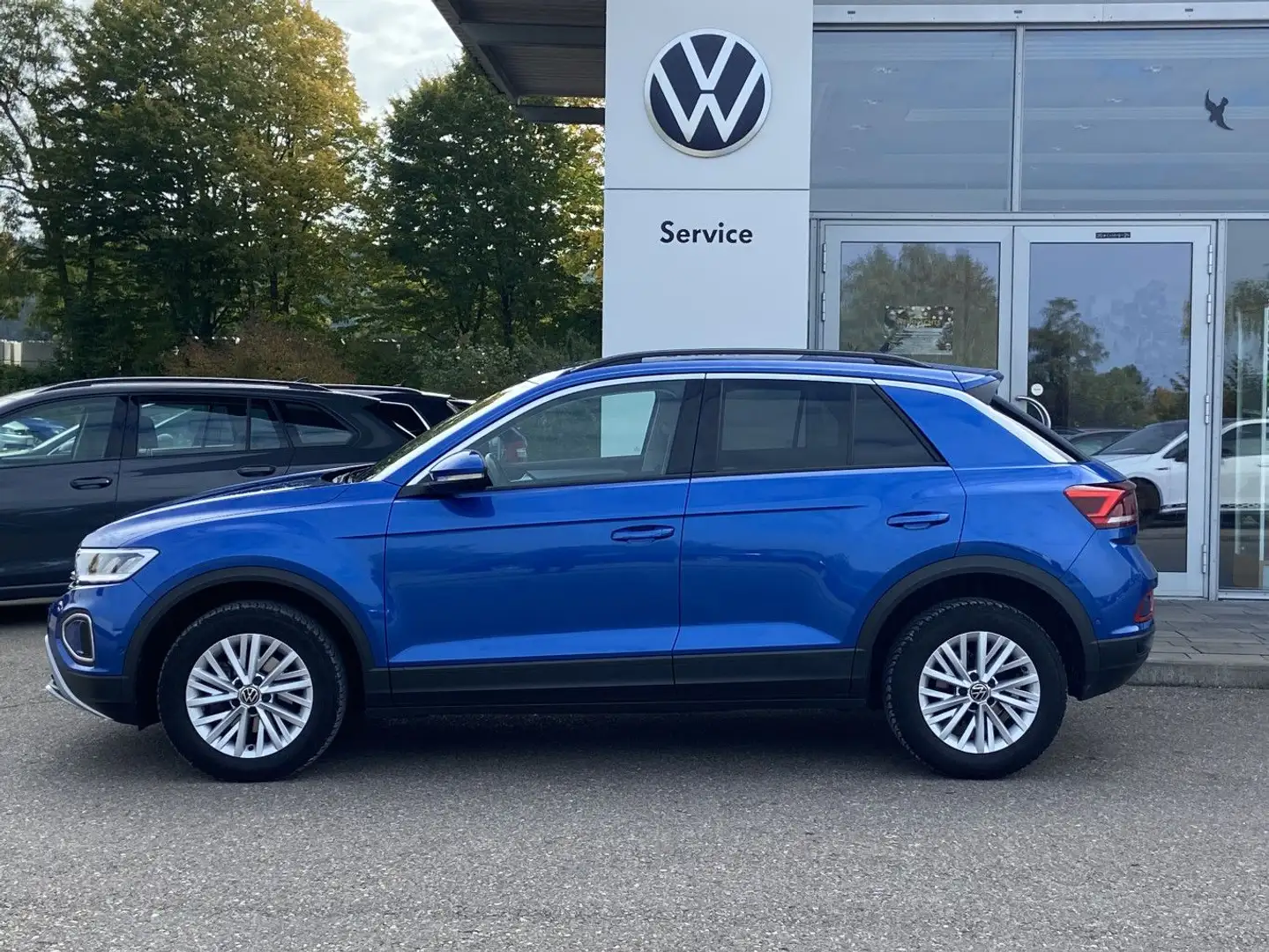 Volkswagen T-Roc 1.5 TSI LIFE GARANTIE NAVI+LED+APP-CONNECT Blau - 2