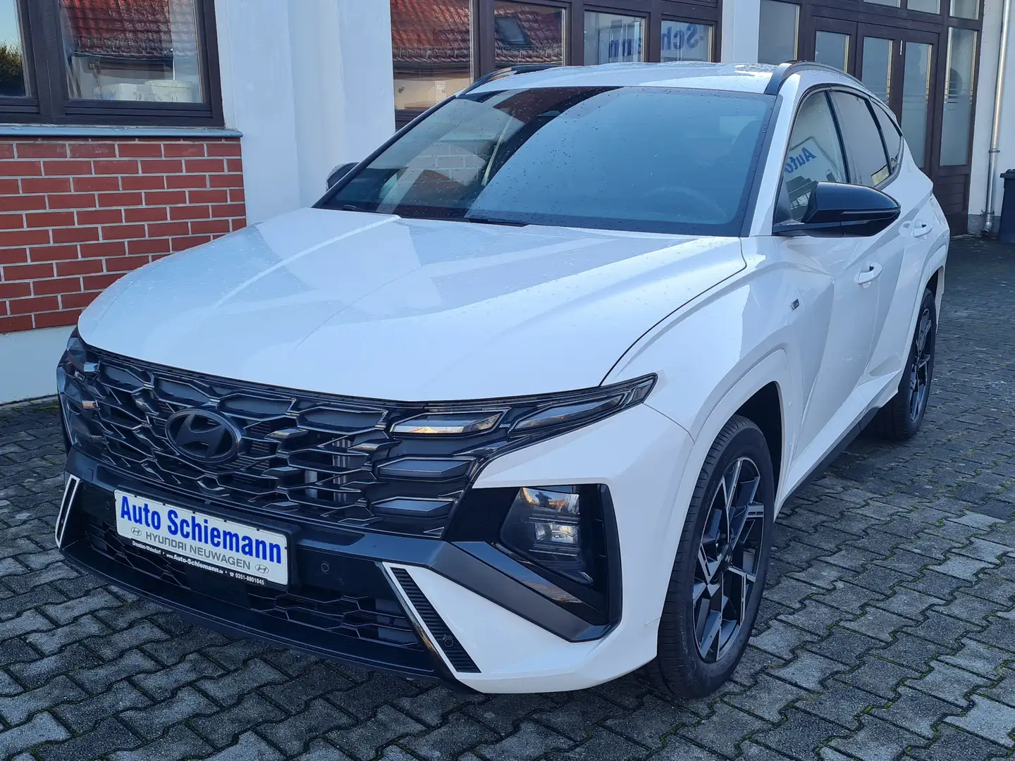 Hyundai TUCSON 1.6 T-GDi N-Line/19Zoll FL 2025 Weiß - 2