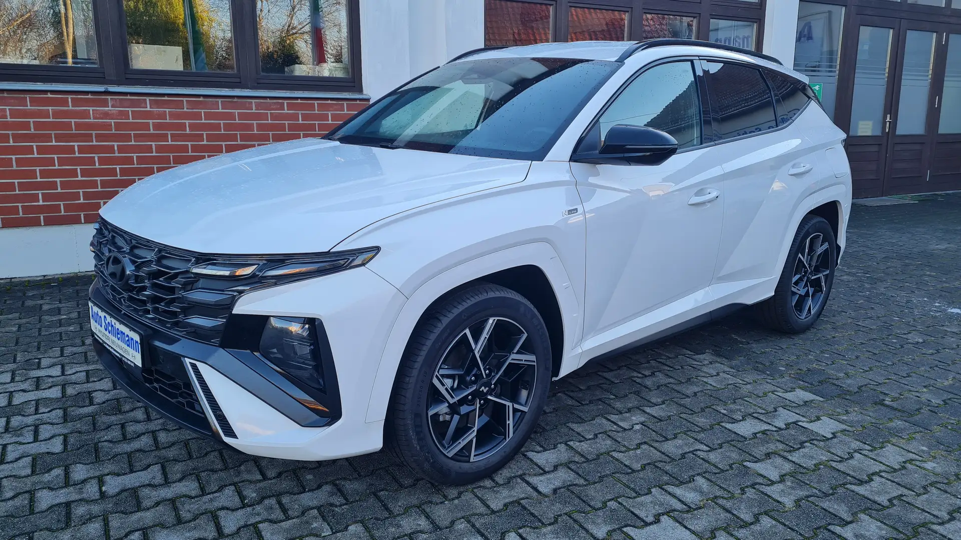 Hyundai TUCSON 1.6 T-GDi N-Line/19Zoll FL 2025 Weiß - 1