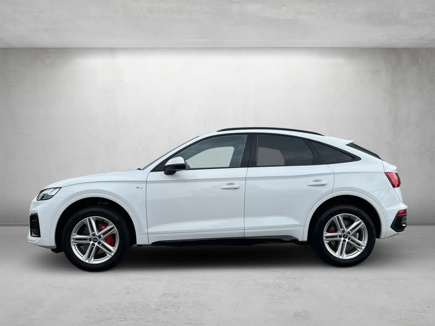 Audi Q5 Sportback S line 40 TDI quattro S tronic AHK Weiß - 2