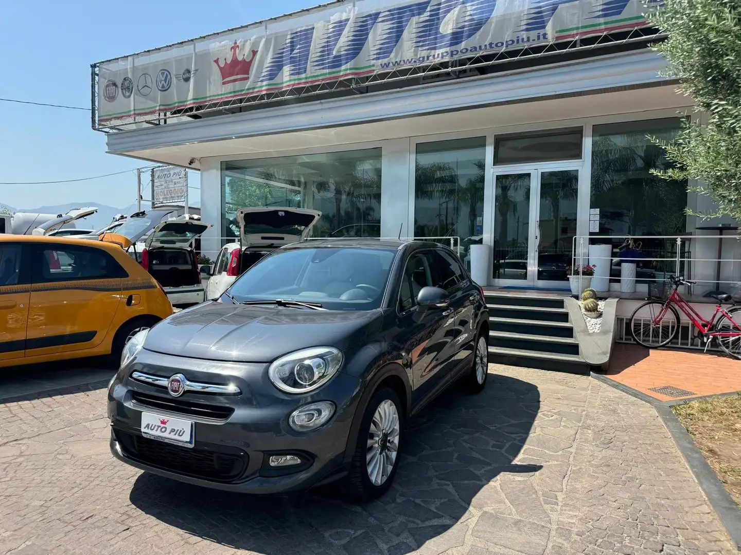 Fiat 500X 500X 1.6 mjt Lounge 120cv Gris - 1