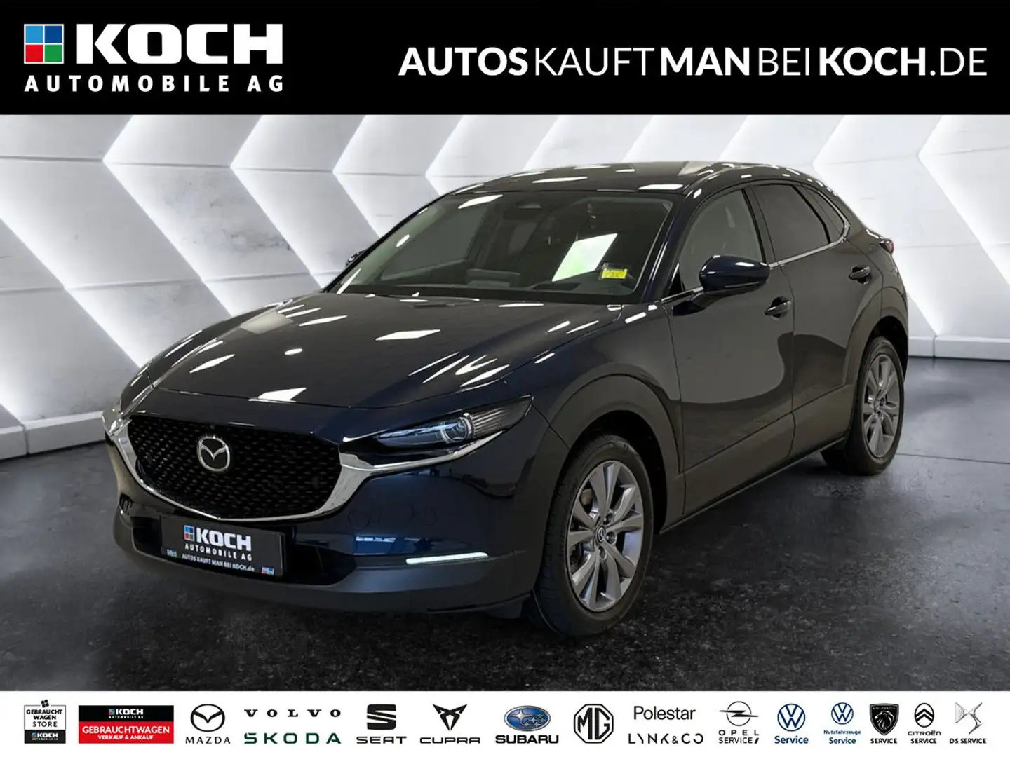Mazda CX-30 2.5 140 6AT FWD Exclusive-line ACC 360 BOSE Blau - 1
