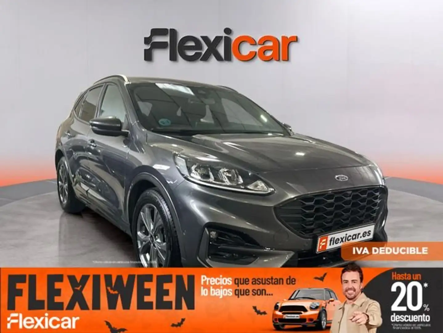 Ford Kuga 2.0 EcoBlue ST-Line FWD 120 Aut. Gris - 1