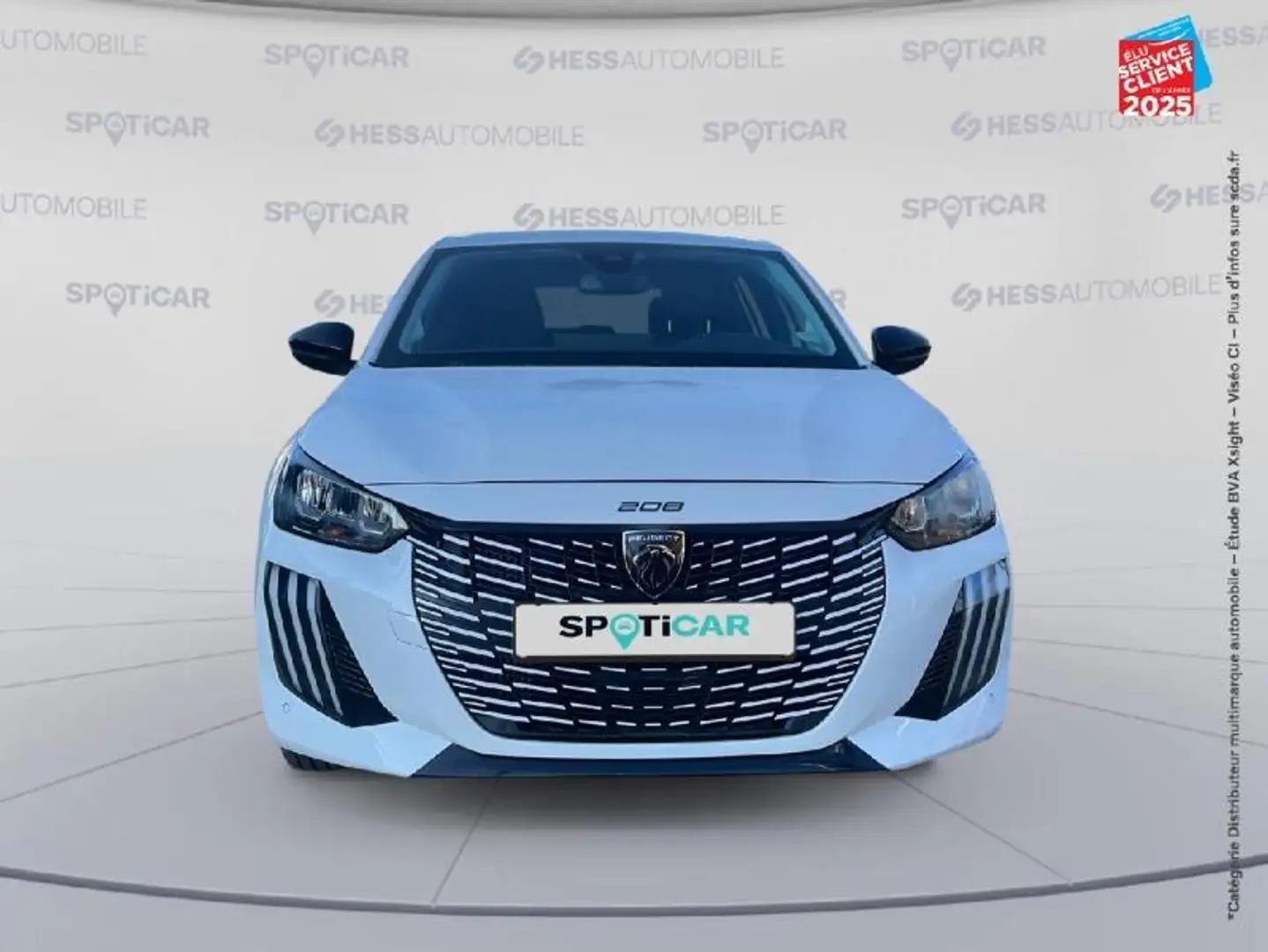 Peugeot 208 1.2 PureTech 100ch S\u0026S Allure Blanc - 2