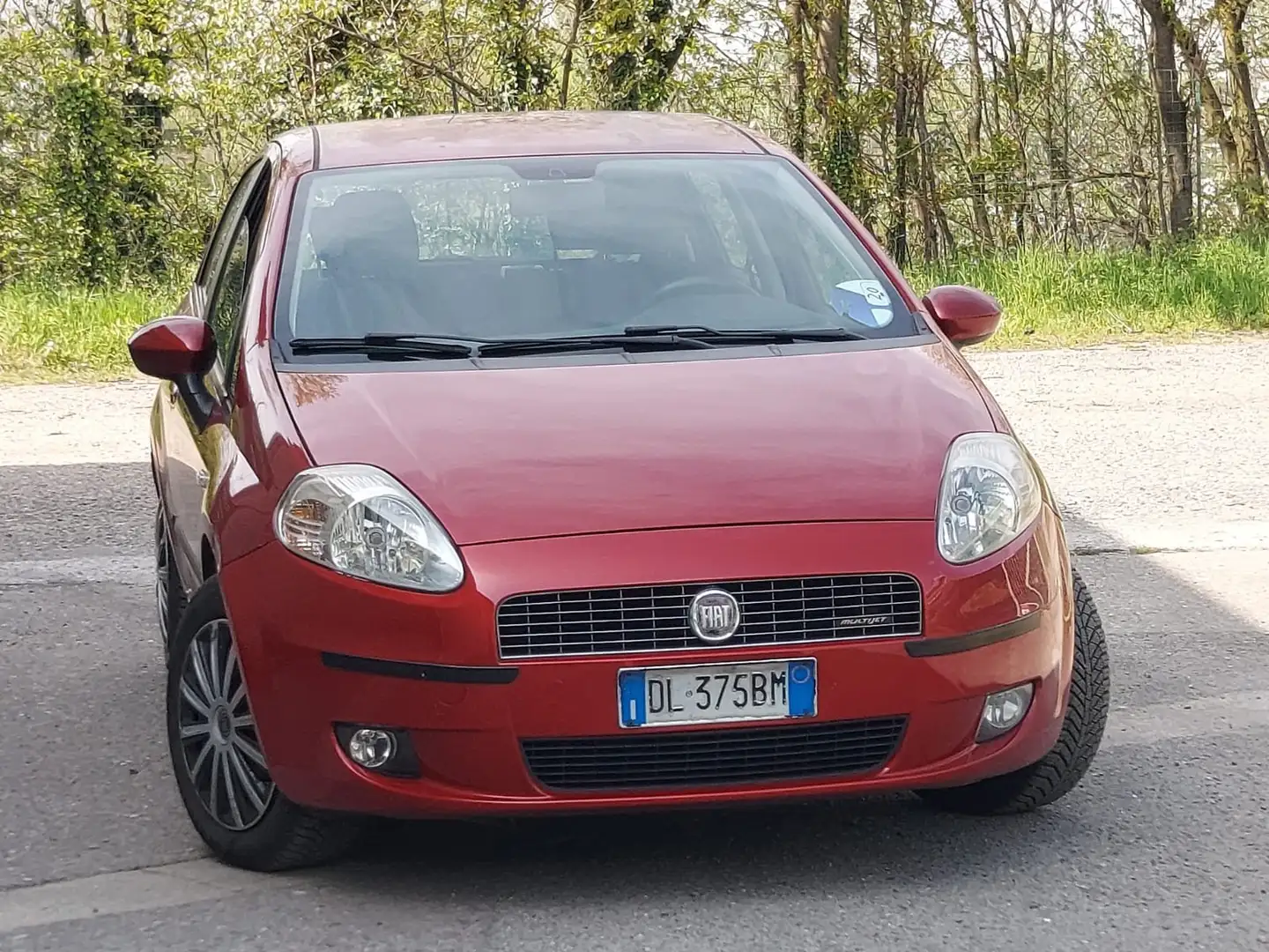 Fiat Grande Punto 1.3 mjt 75cv (OK NEOPATENTATI) UNICO PROPRIETARIO Rosso - 2