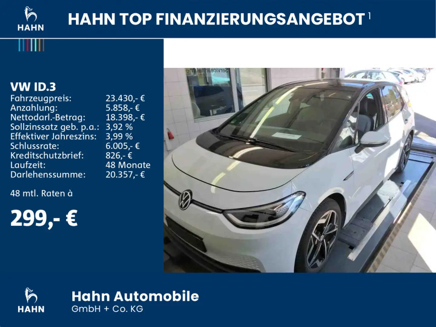 Volkswagen ID.3 Pro Performance Family Wärmepumpe Matrix Weiß - 2