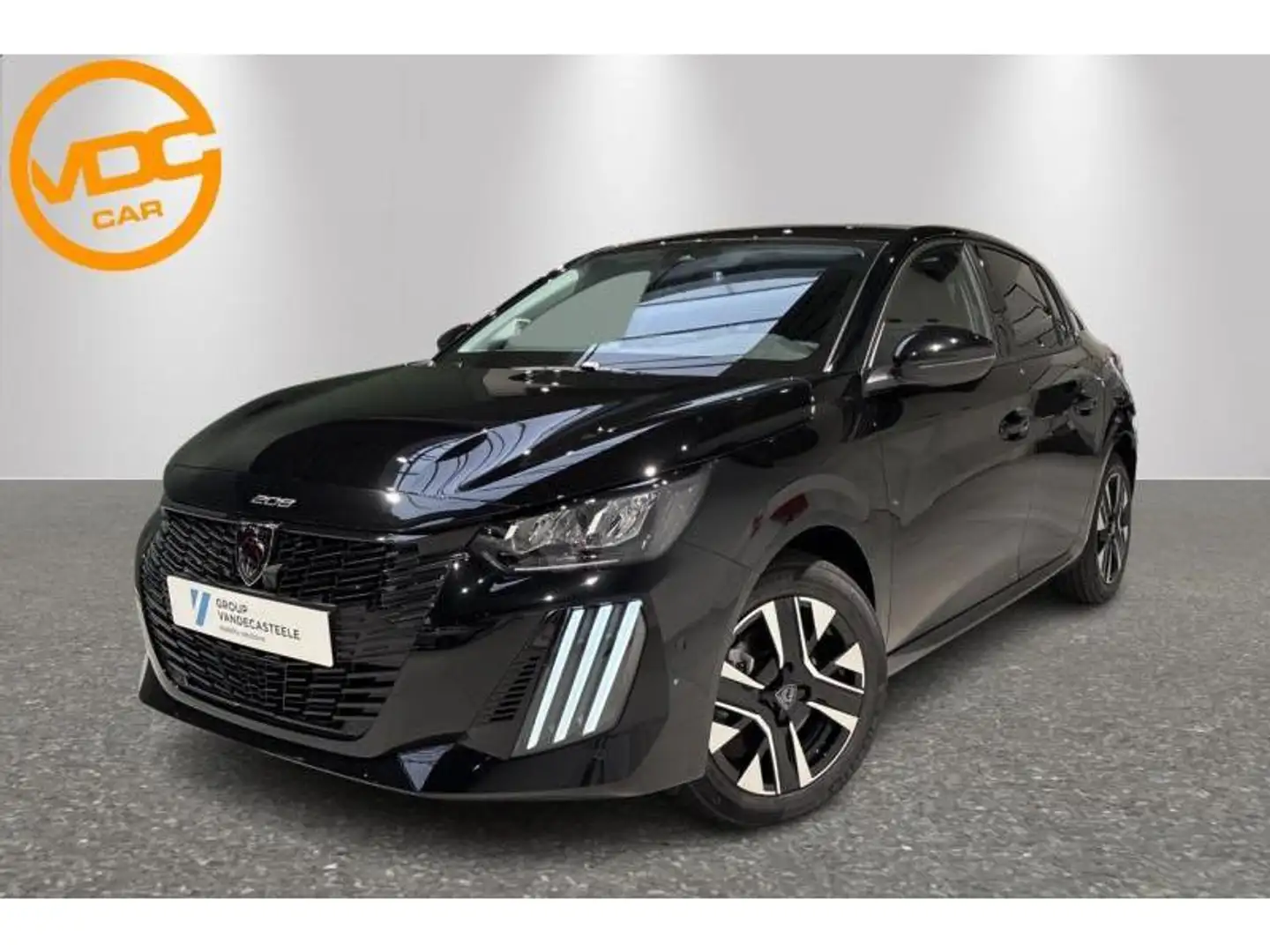Peugeot 208 Allure Hybrid Noir - 1