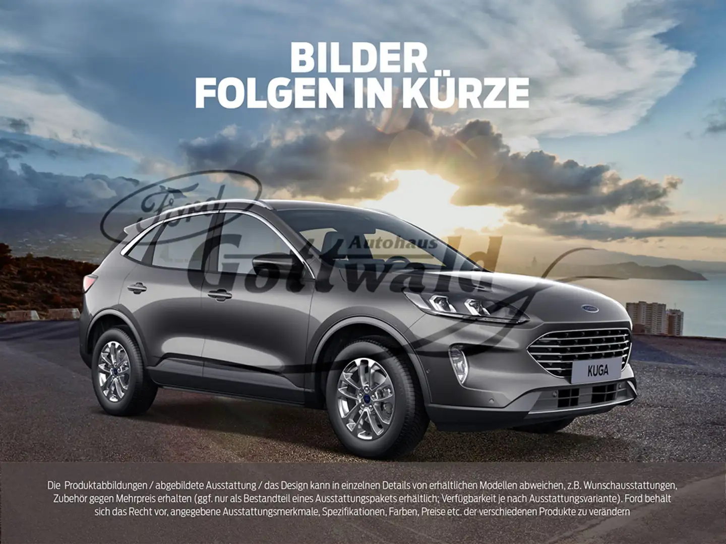 Ford Kuga Plug-In Hybrid Titanium X 2.5 LED RFK Navi AHK Gris - 1